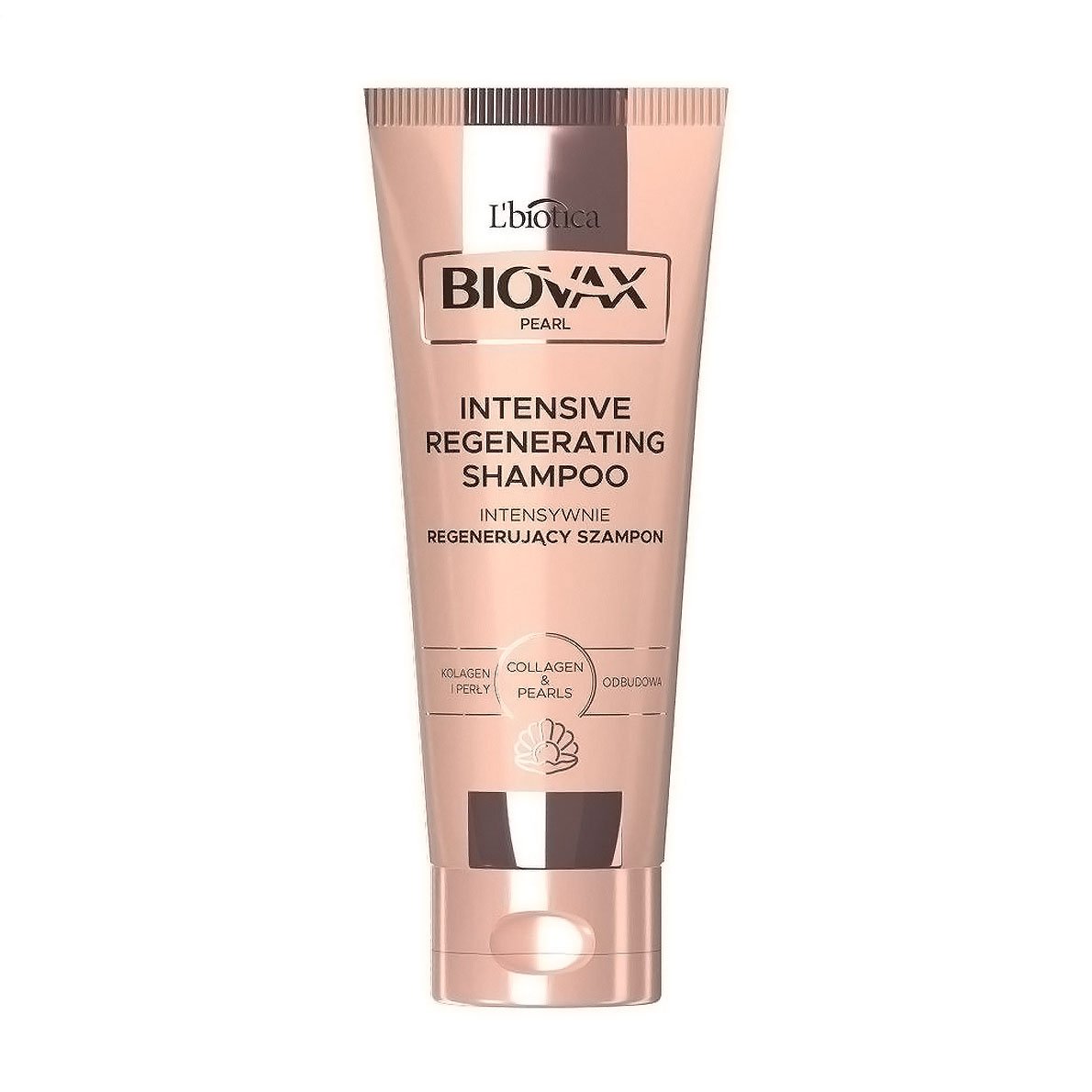 

Уцінка! Інтенсивно відновлювальний шампунь для волосся L`biotica Biovax Pearl Intensively Regenerating Shampoo, 200 мл