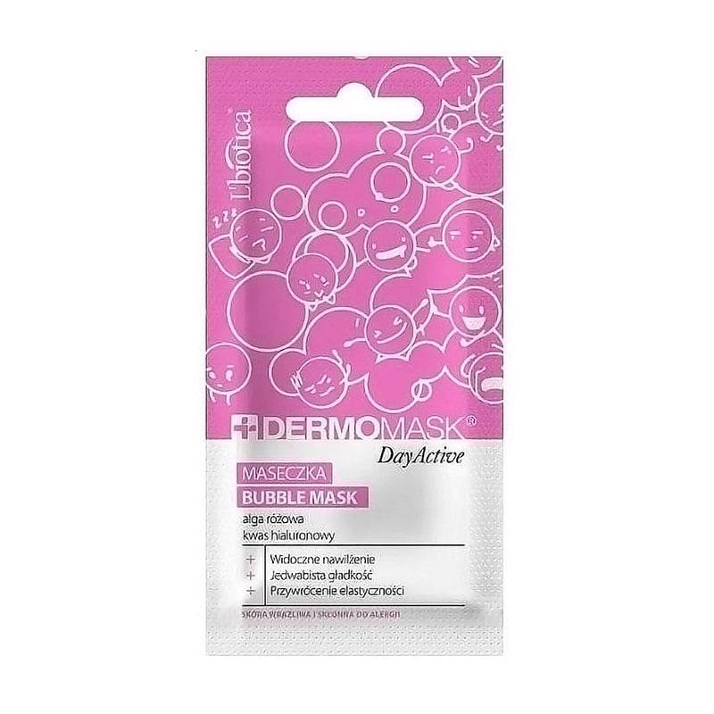 

Уцінка! Маска для обличчя L'biotica Dermomask Day Active Bubble Mask, 10 мл