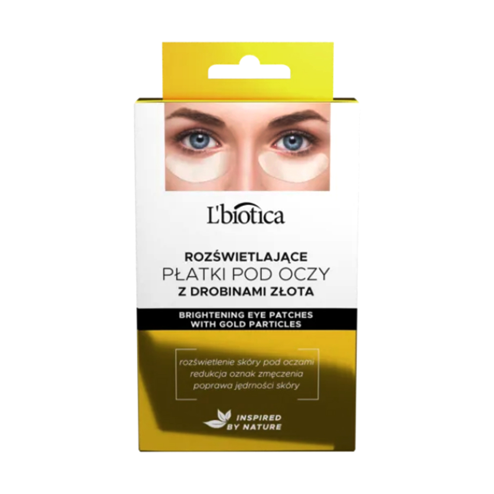 

Колагенова маска-патч для шкіри навколо очей L'biotica Home Spa, 6 шт