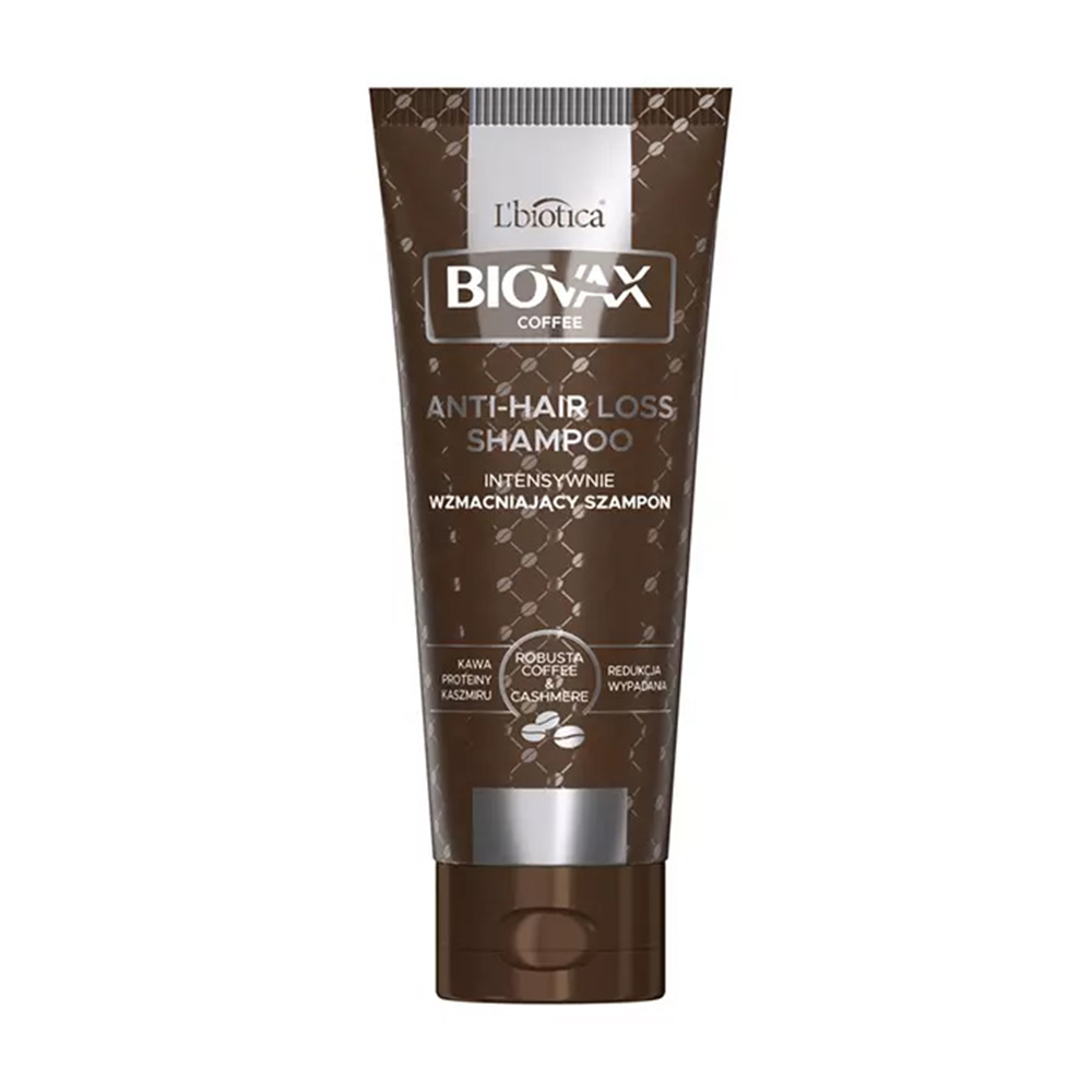 

Шампунь для волосся Biovax Glamour Coffee Proteins Shampoo Кавові протеїни, 200 мл