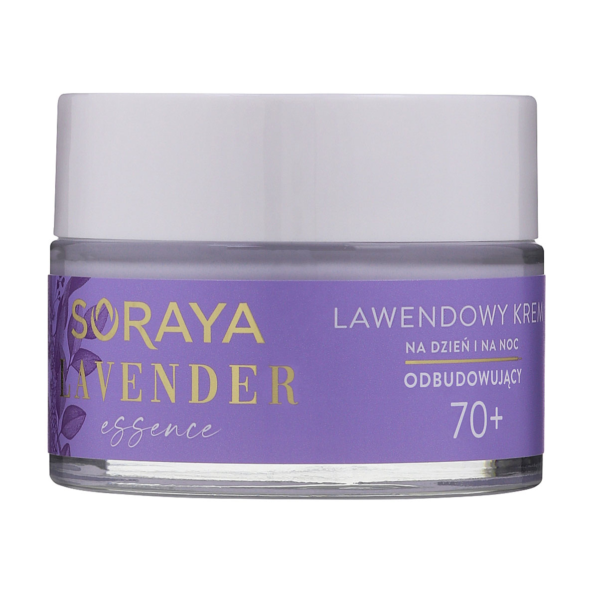 

Відновлювальний крем для обличчя Soraya Lavender Essence, від 70 років, 50 мл