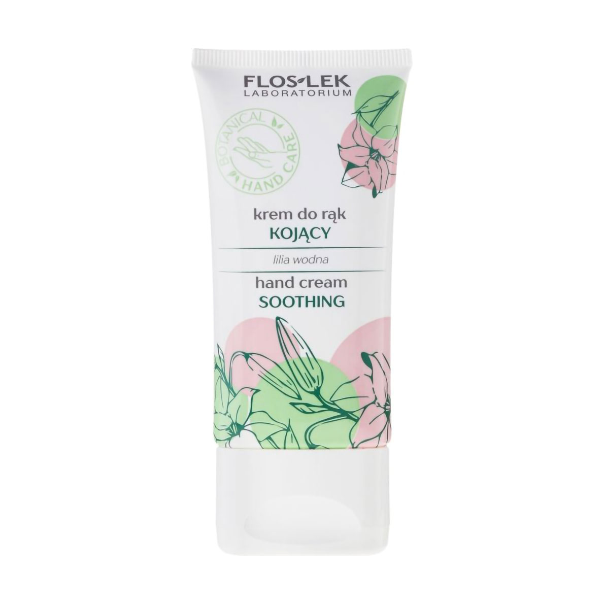 

Уцінка! Живильний крем для рук Floslek Nourishing Hand Cream Водяна лілія, 50 мл