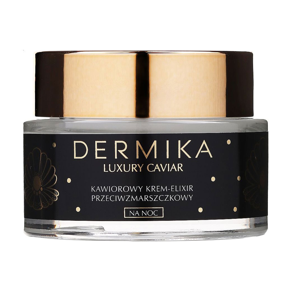 

Нічний крем-еліксир для обличчя Dermika Luxury Caviar Cream Elixir проти зморщок, 50 мл