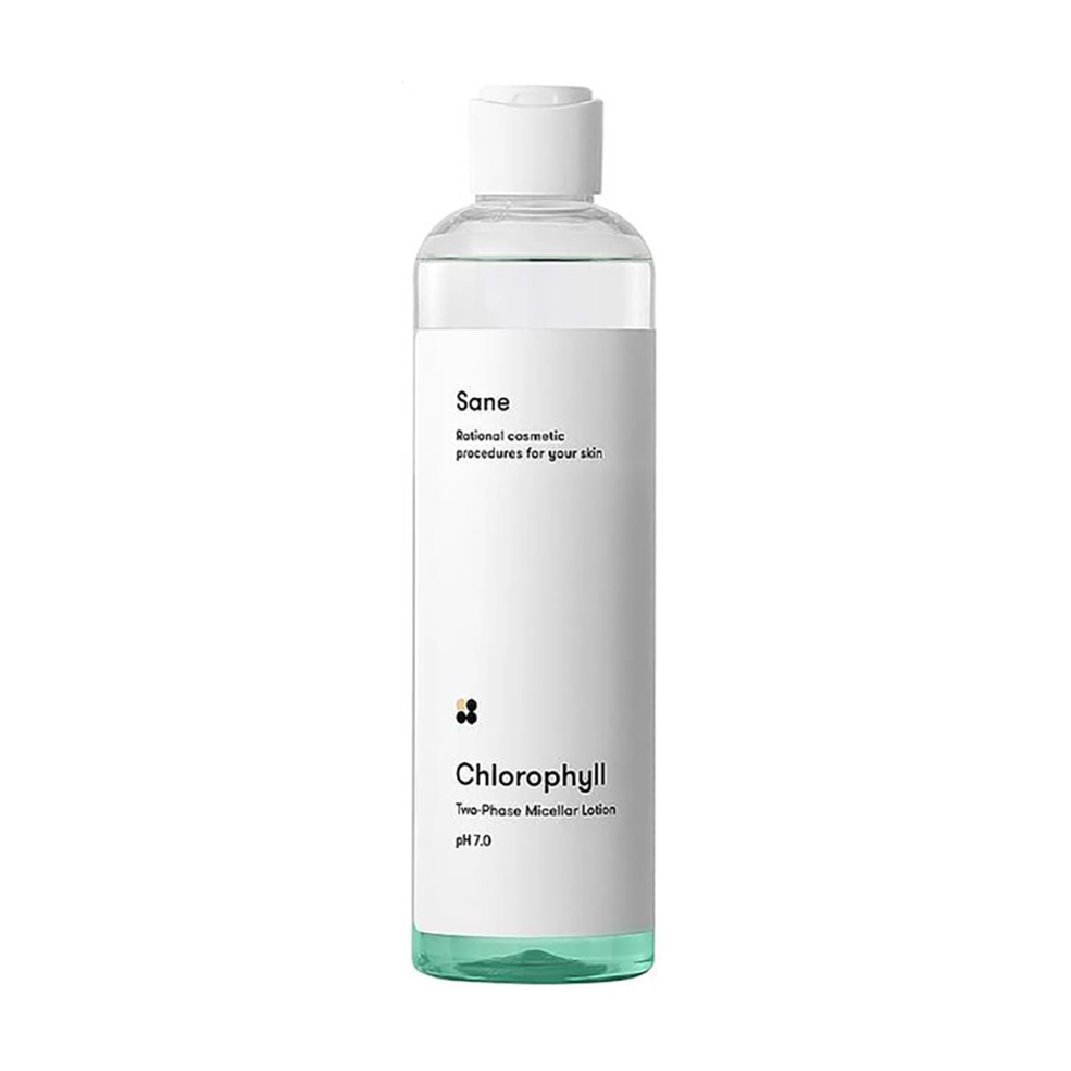 

Уцінка! Двофазна міцелярна вода Sane Chlorophyll Two-Phase Micellar Lotion, 250 мл