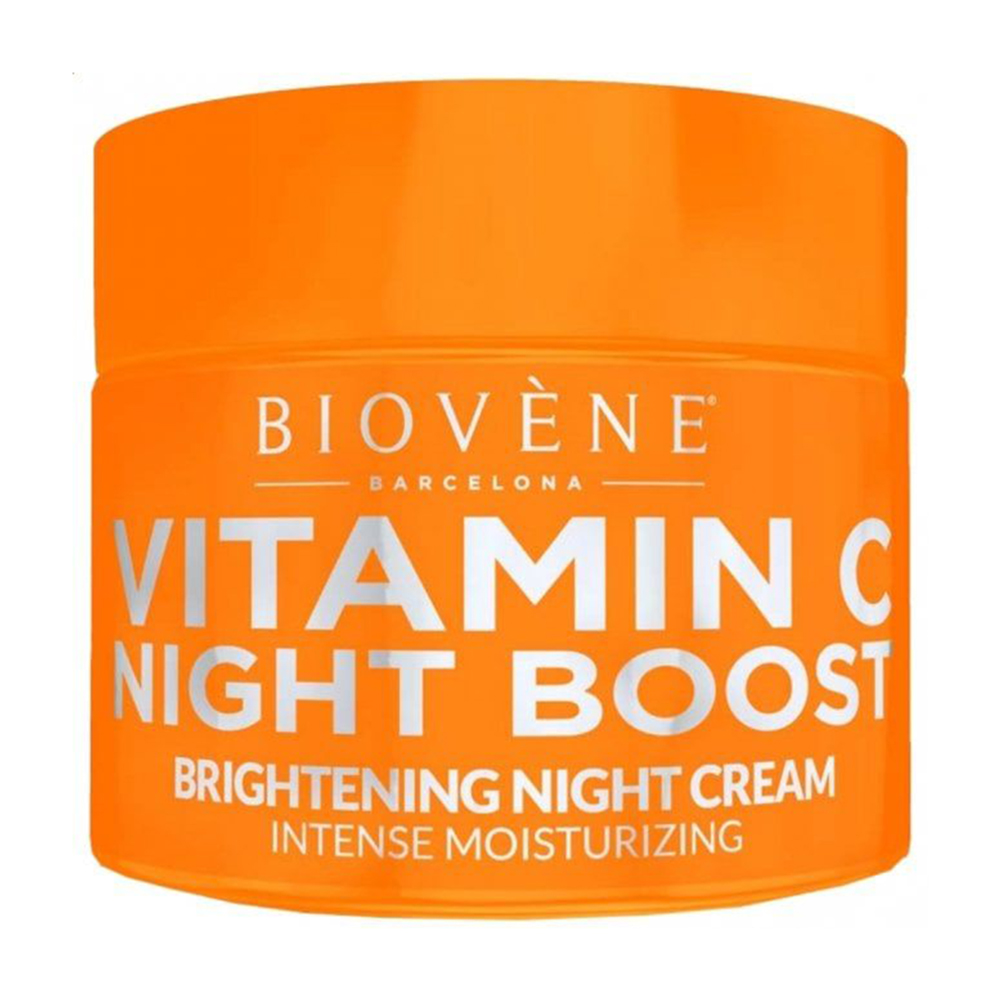 

Уцінка! Антивіковий освітлювальний нічний крем для обличчя Biovene Vitamin C Night Boost Anti-Age Brightening Night Cream, 50 мл