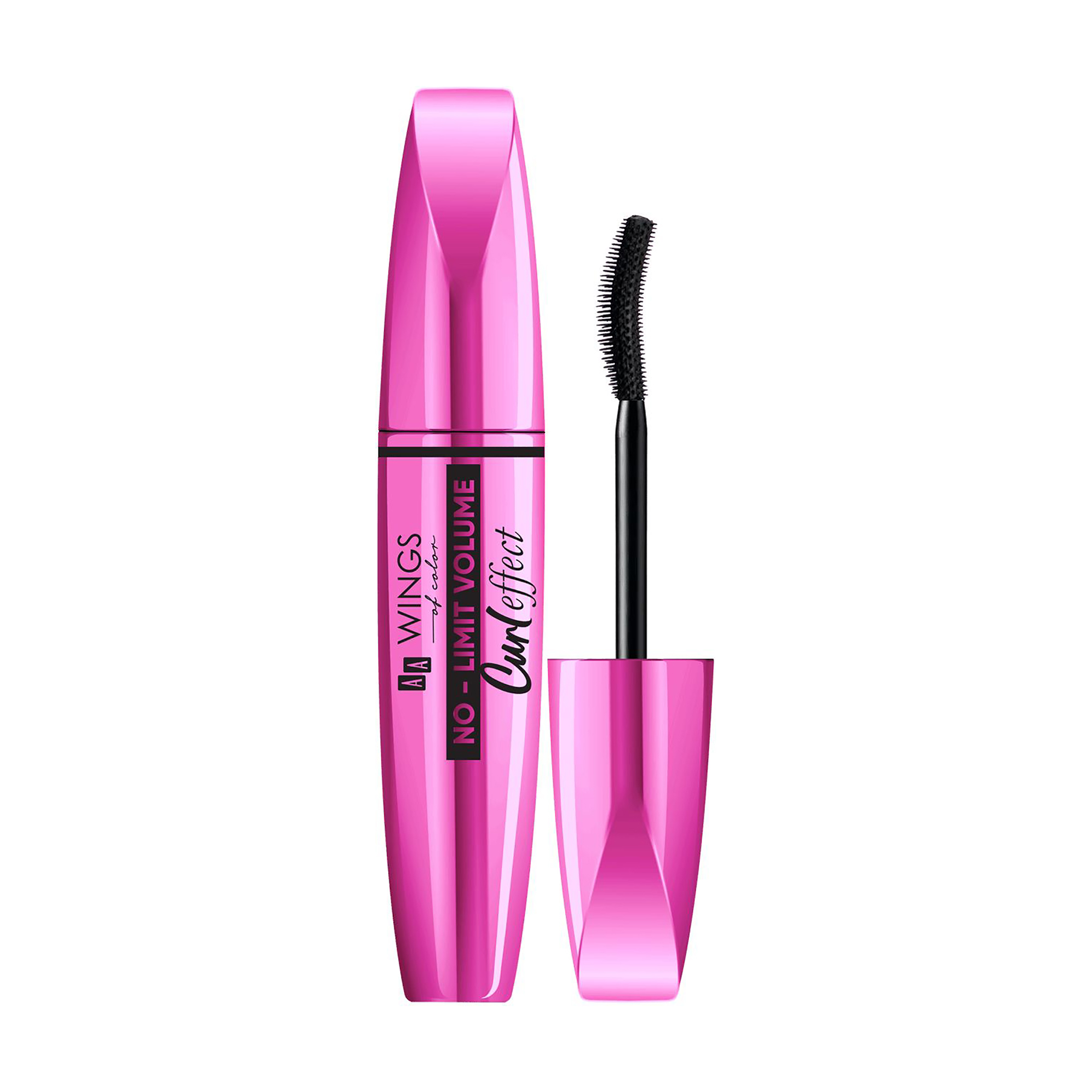 

Туш для вій AA Wings of Color No Limit Volume Curl Effect Mascara Об'єм та вигин, Black, 6 г