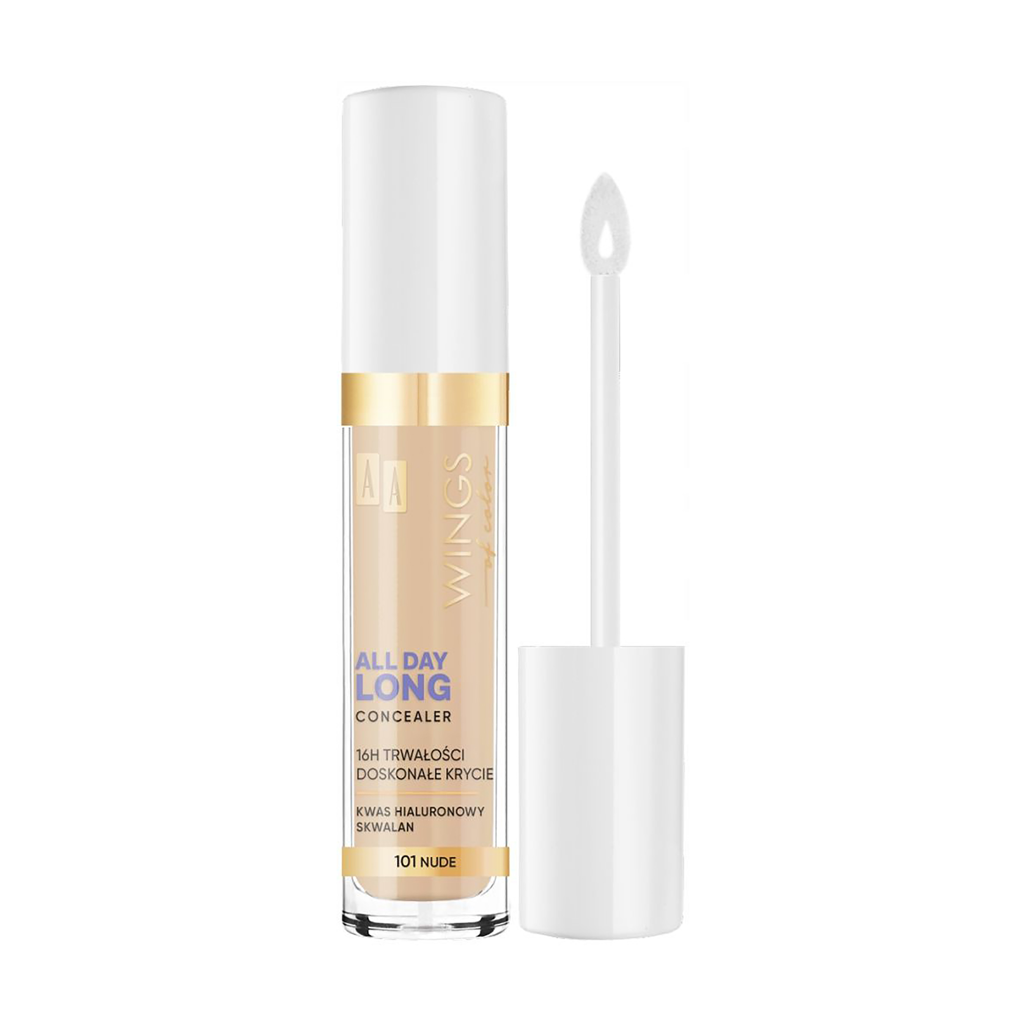 

Консилер для обличчя AA Wings of Color All Day Long Concealer 101 Nude, 6.2 г
