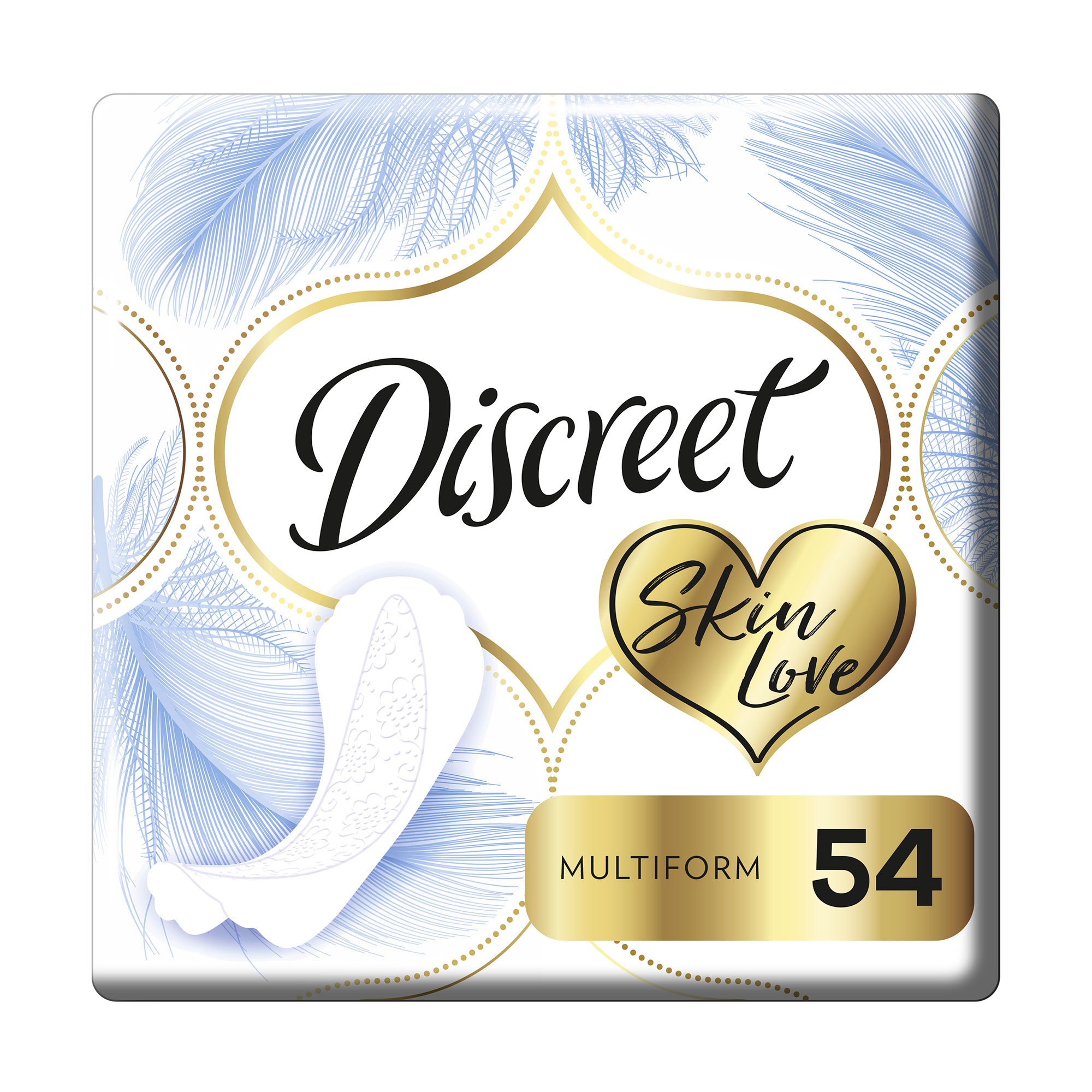 

Щоденні прокладки Discreet Pure White, 54 шт