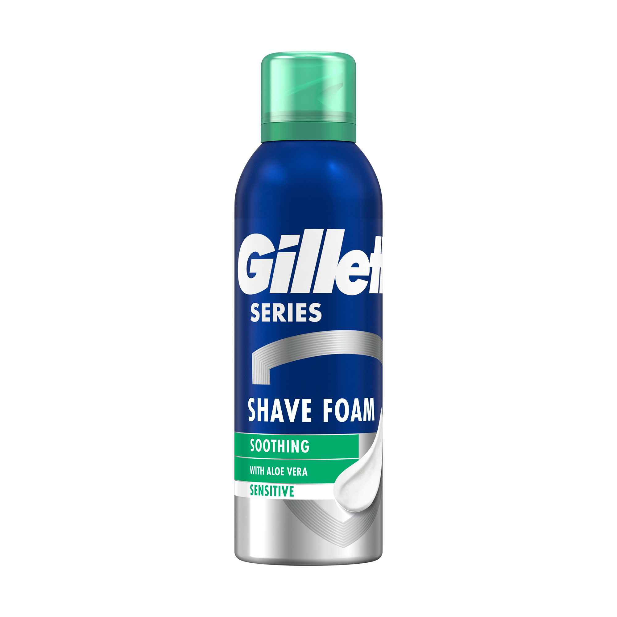 

Піна для гоління Gillette Series для чутливої ​​шкіри, з алое вера, 200 мл
