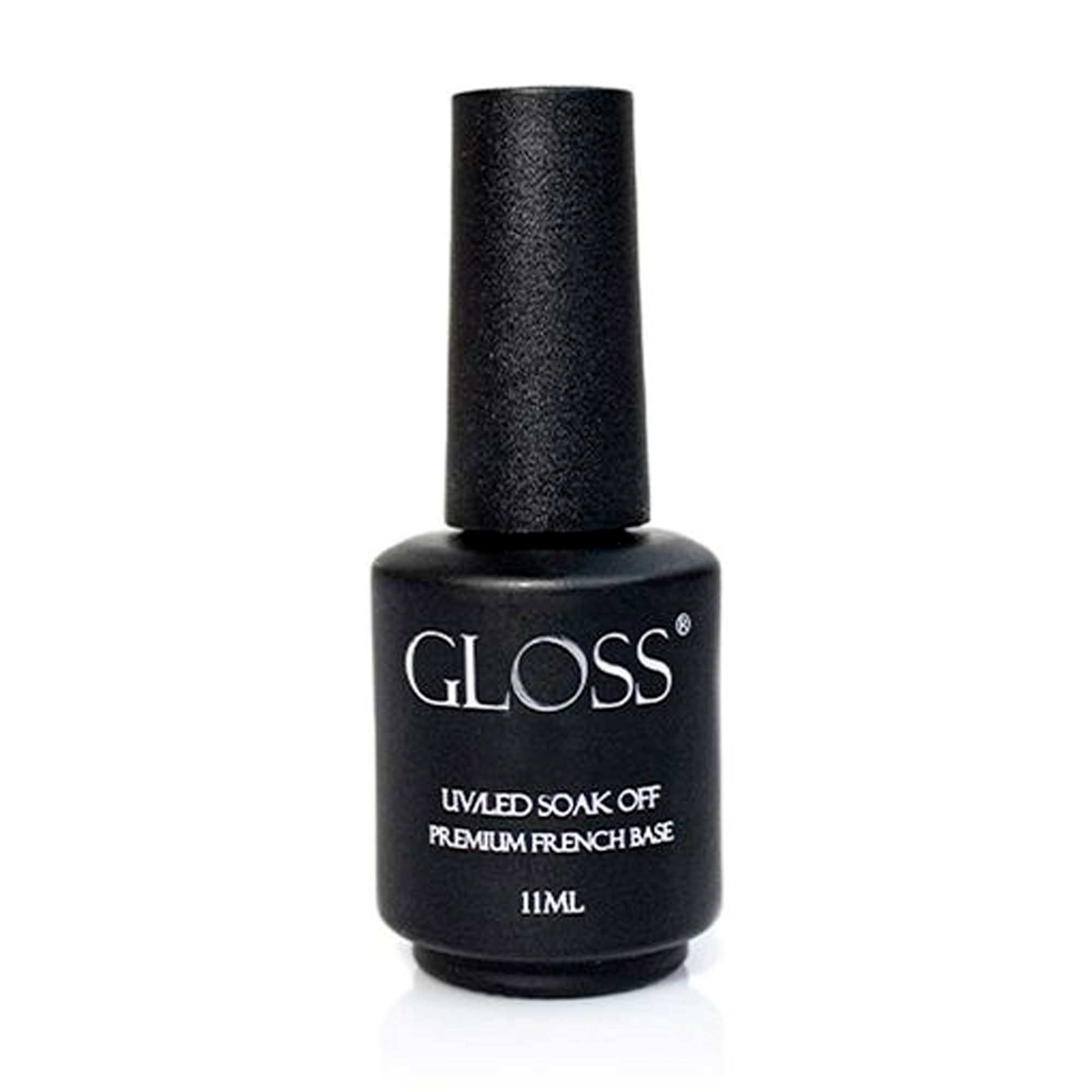 

База для гель-лаку Gloss Premium French Base UV/LED Soak Off, Silver Pearl, 11 мл