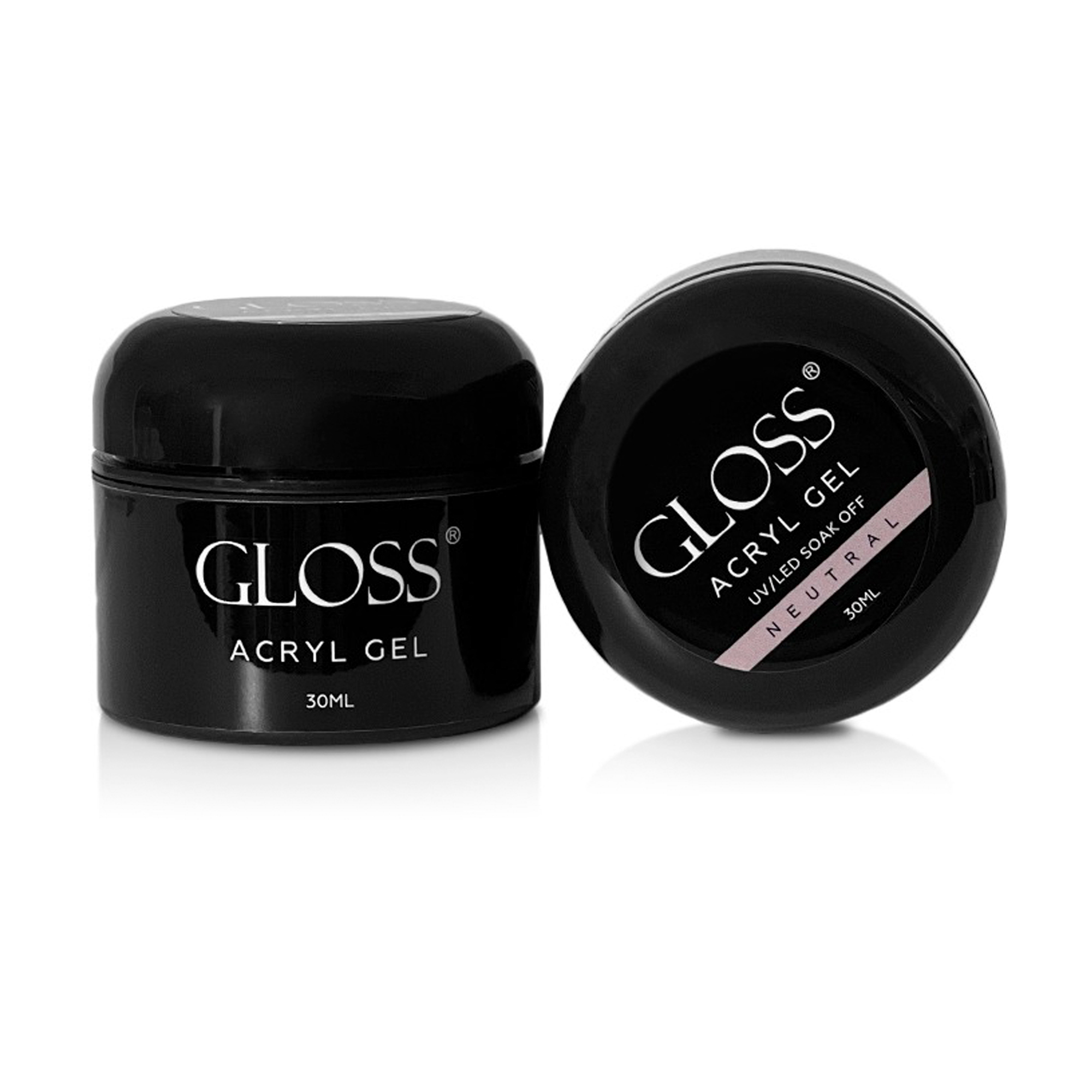 

Уцінка! Акрил-гель Gloss Acryl Gel UV/LED Soak Off, Neutral, 30 мл (у баночці)