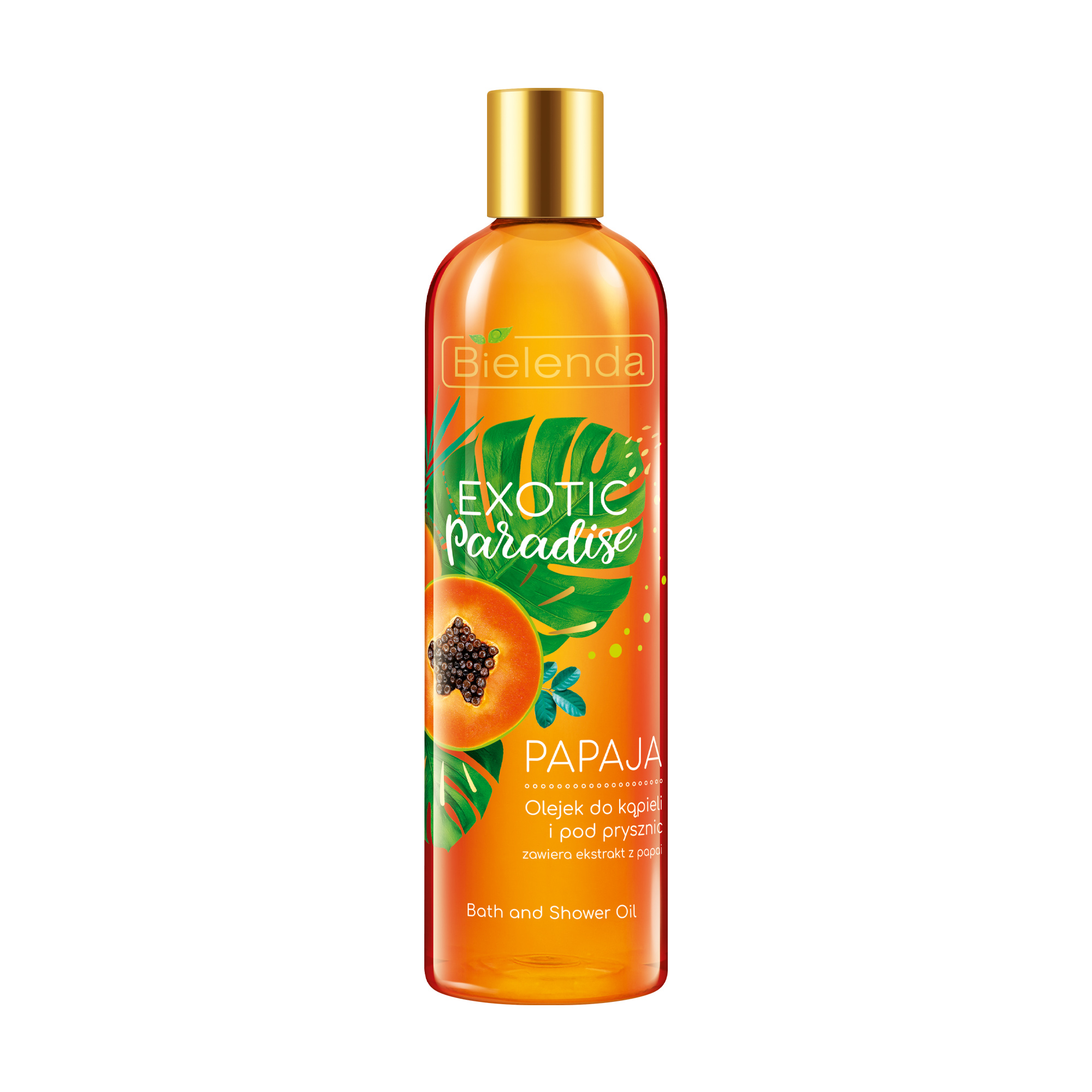 

Олія для душу Bielenda Exotic Paradise Bath & Shower Oil Papaja, 400 мл