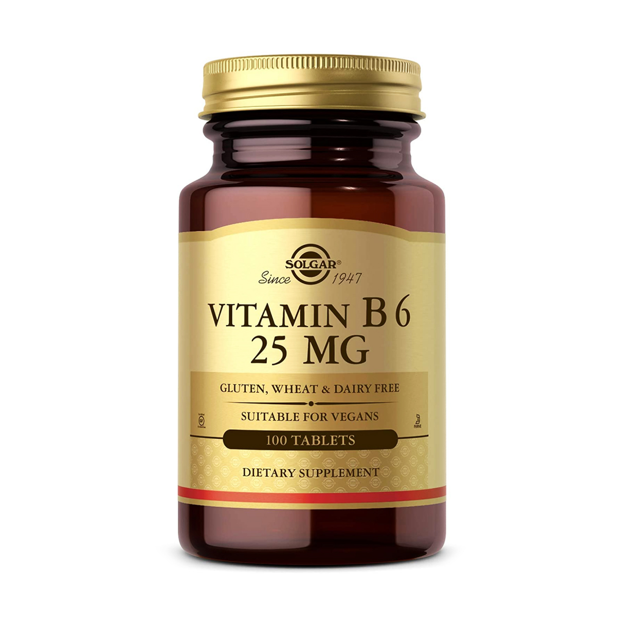 

Вітамін B6 Solgar Vitamin B6 25 мг, 100 таблеток