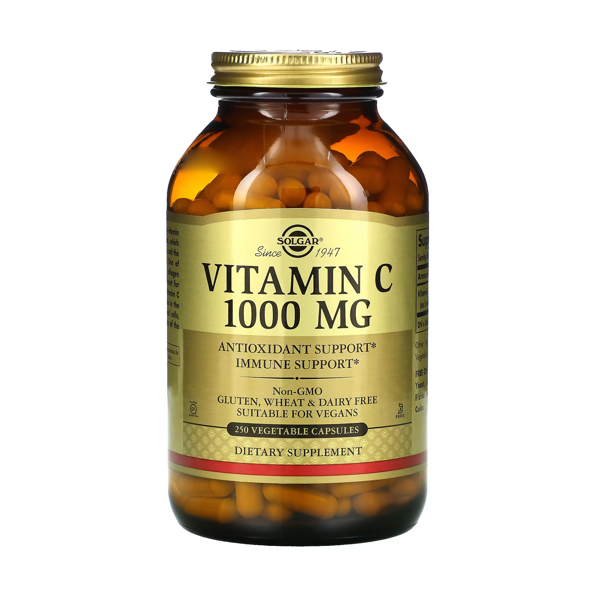 

Уцінка! Вітамін C Solgar Vitamin С 1000 мг, 250 капсул