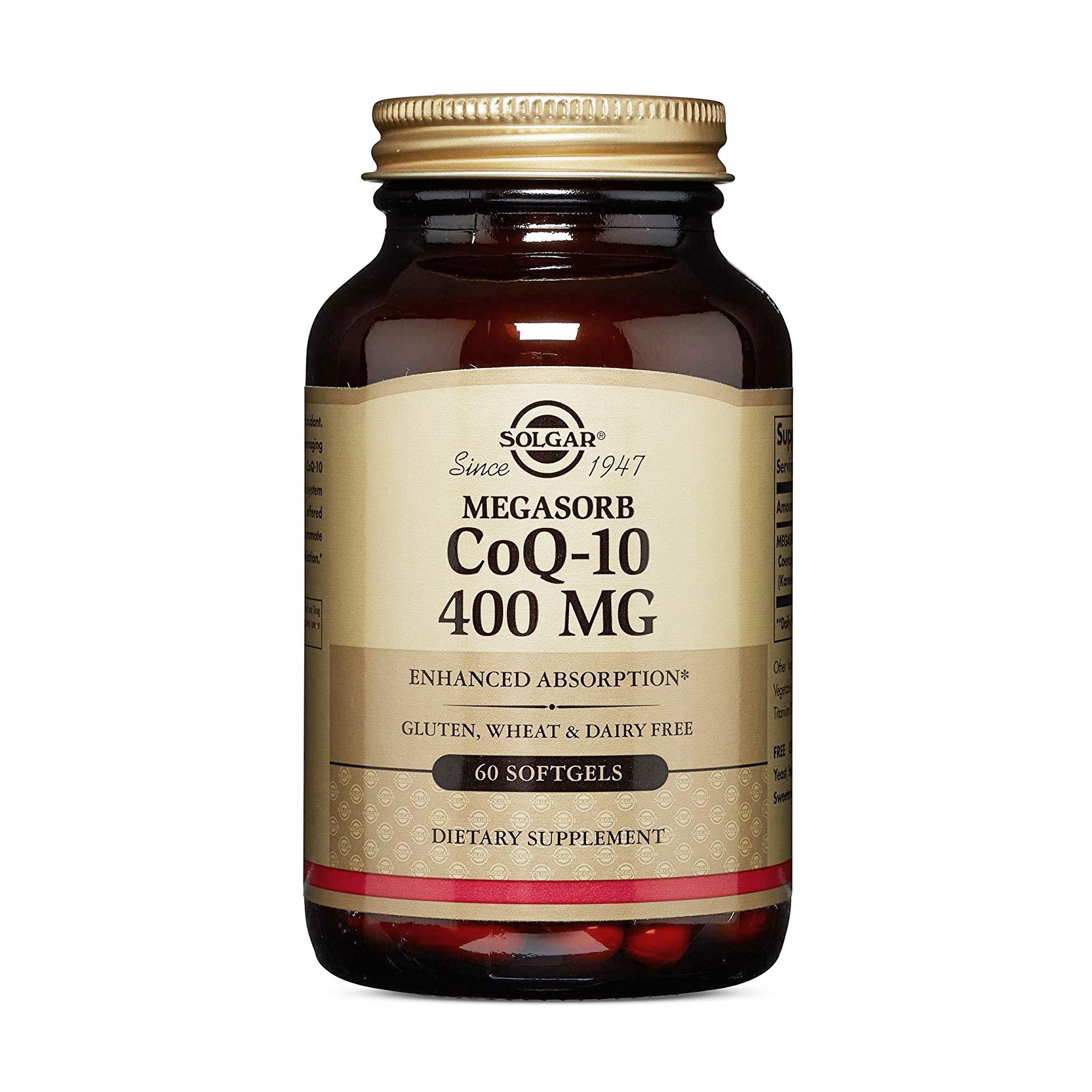 

Коензим Q10 Solgar CoQ-10, 400 мг, 60 капсул