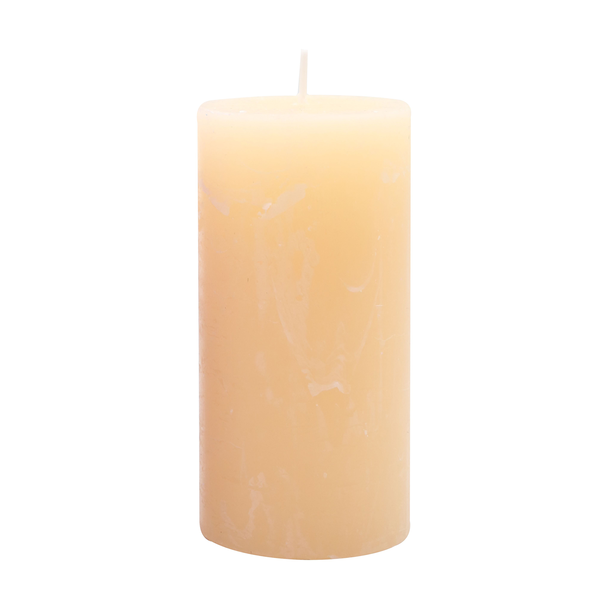

Циліндрична свічка Candlesense Decor Rustic Кремова, діаметр 6 см, висота 12 см
