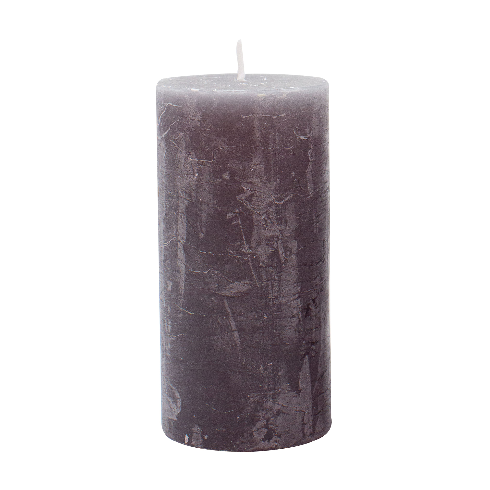 

Циліндрична свічка Candlesense Decor Rustic Сіра, діаметр 6 см, висота 12 см