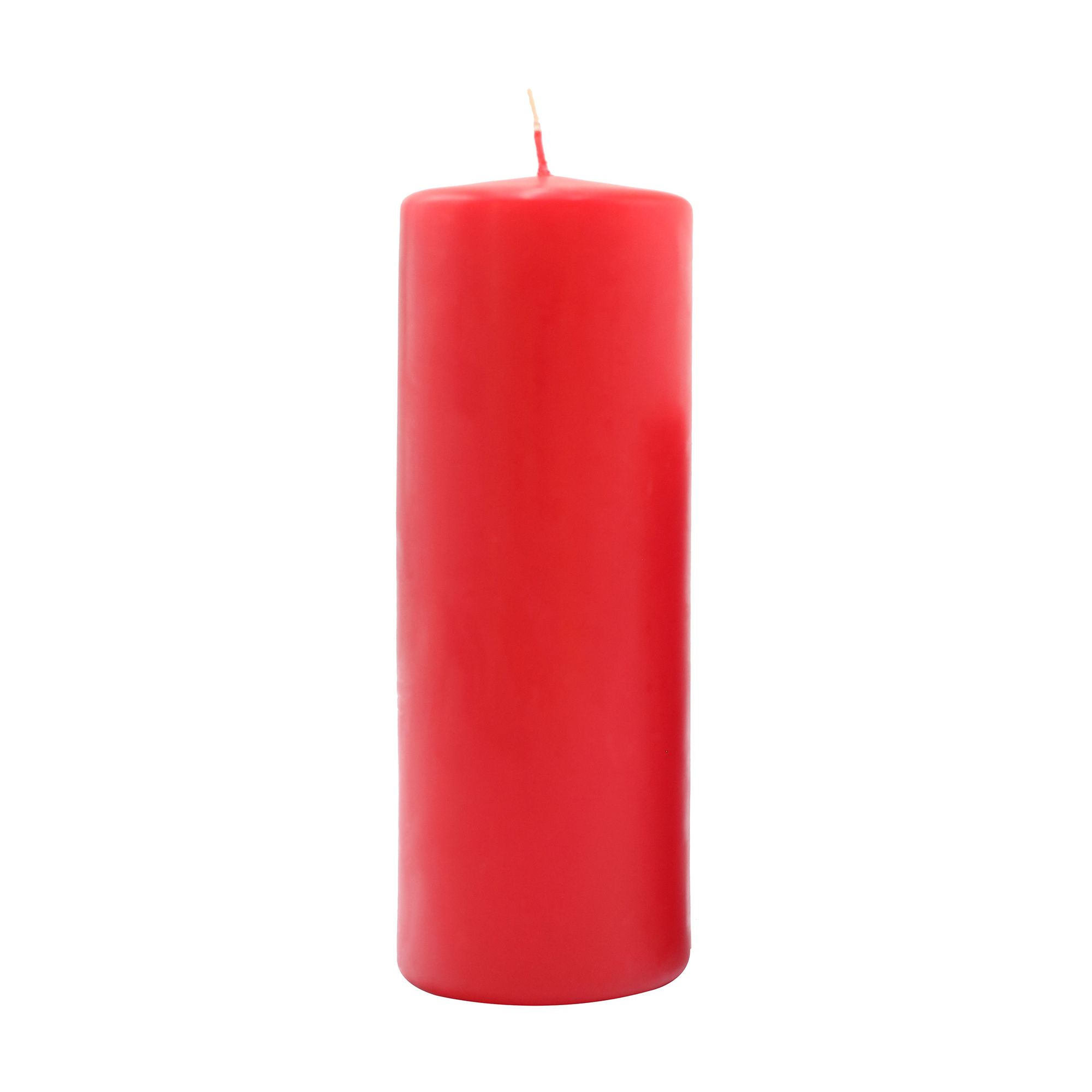 

Циліндрична свічка Candlesense Decor Червона, діаметр 7 см, висота 19 см