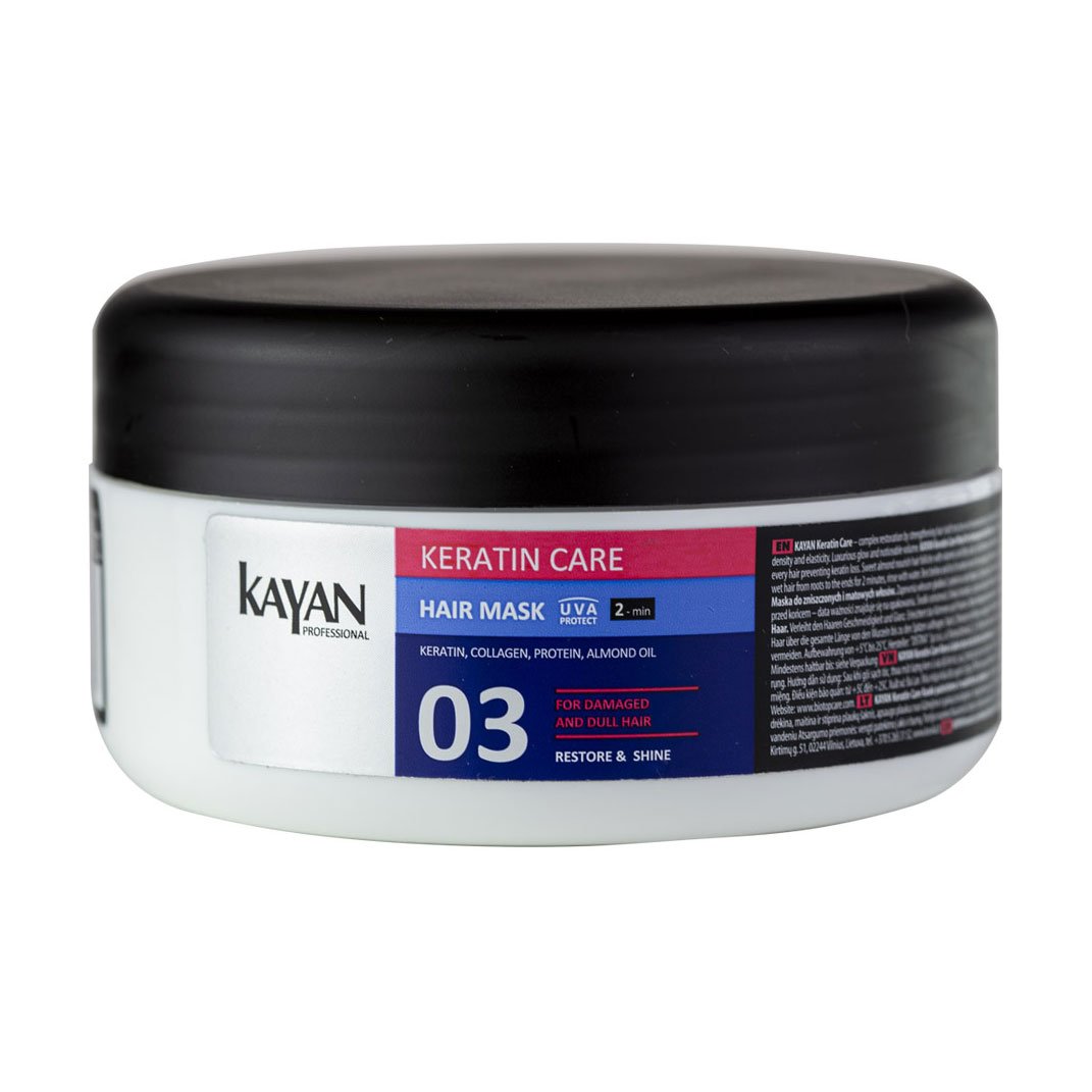 

Маска Kayan Professional Keratin Care Hair Mask для пошкодженого і тьмяного волосся, 300 мл