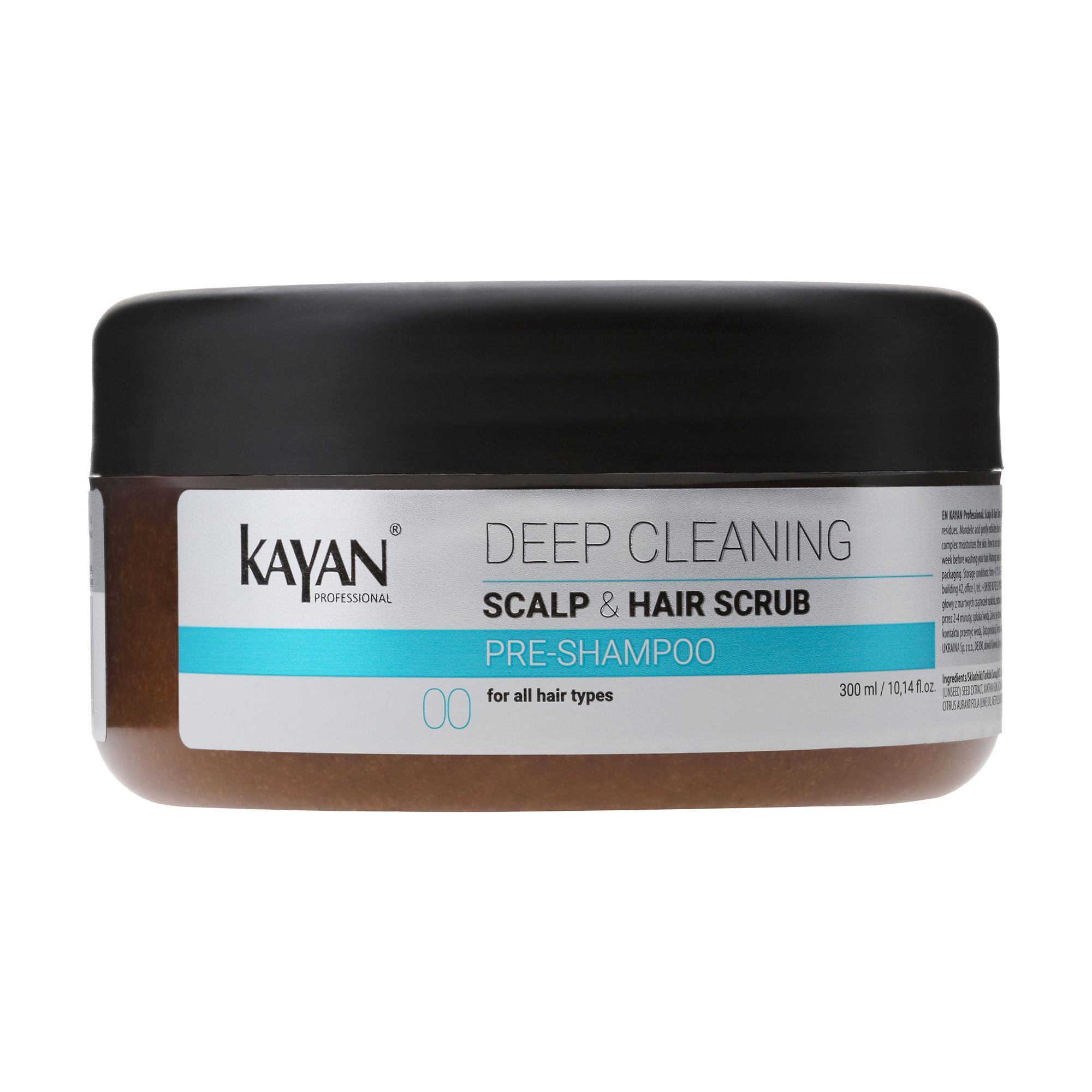

Скраб для шкіри голови та волосся Kayan Professional Scalp & Hair Scrub, 300 мл