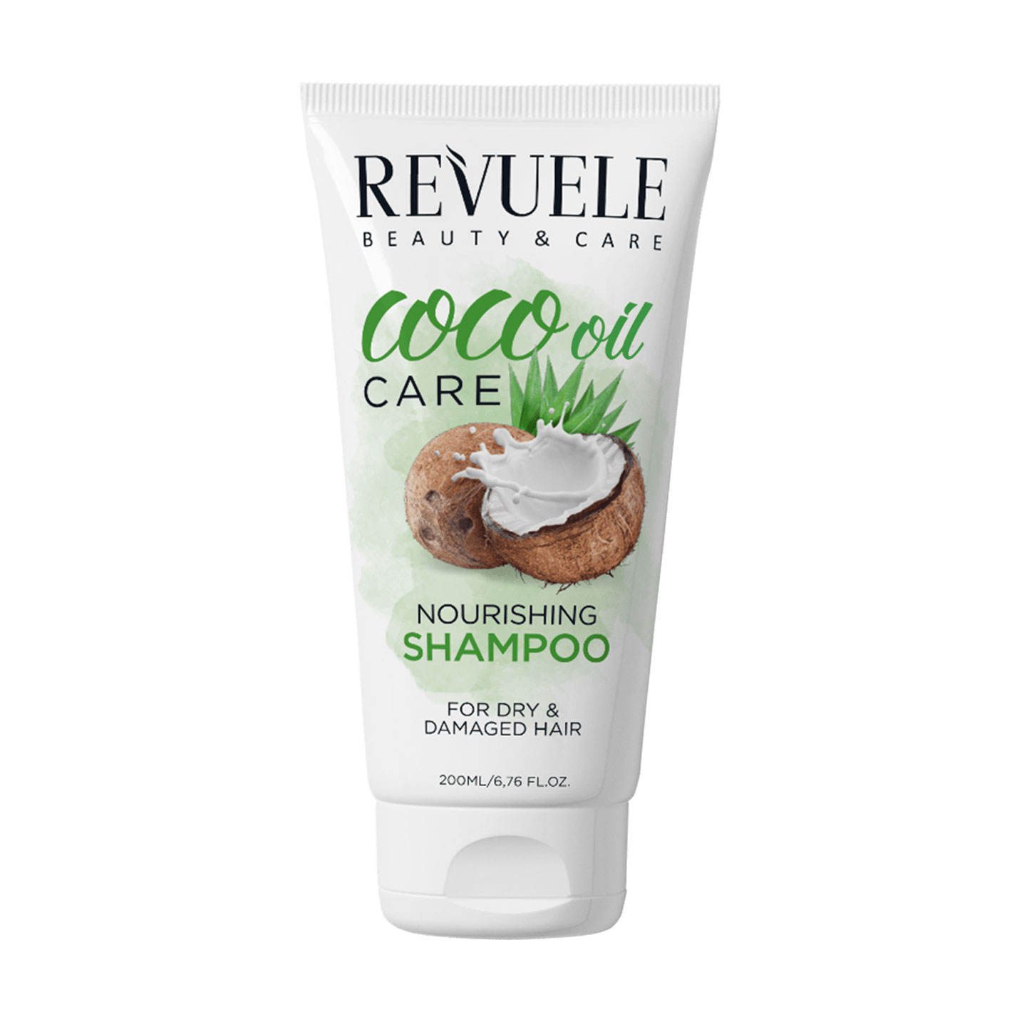 

Уцінка! Живильний шампунь Revuele Coco Care Nourishing Shampoo для сухого та пошкодженого волосся, з кокосовою олією, 200 мл