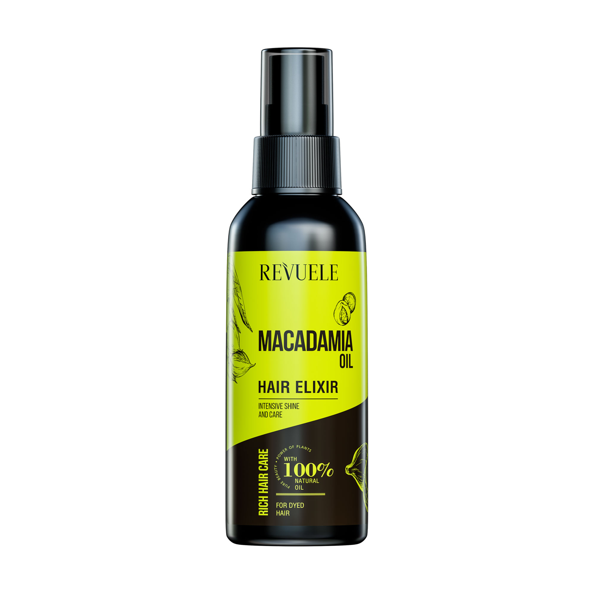 

Еліксир для волосся Revuele Macadamia Oil Hair Elixir з олією макадамії, 120 мл