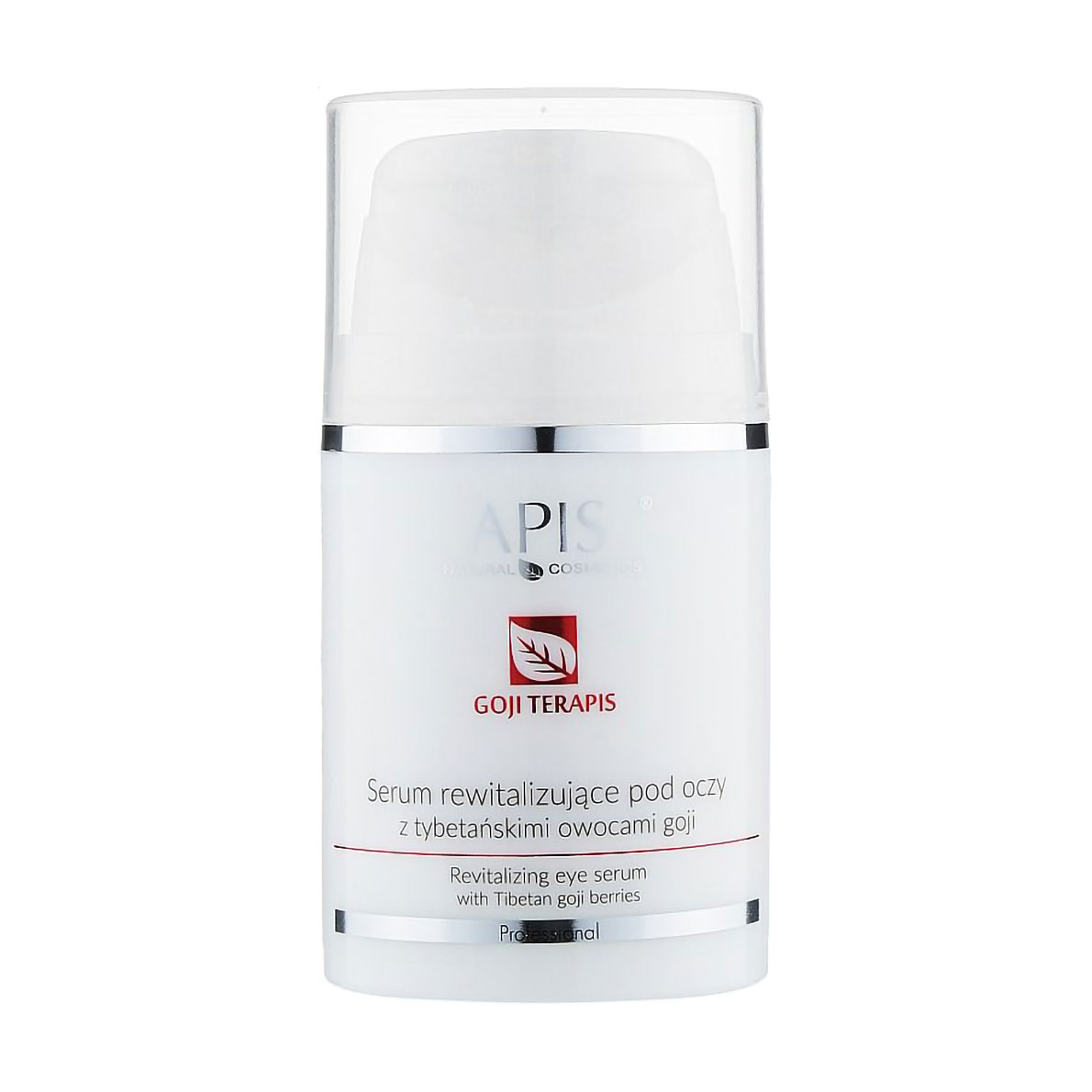 

Відновлювальна сироватка для шкіри навколо очей Apis Natural Cosmetics Professional Goji Terapis Revitalizing Eye Serum, 50 мл