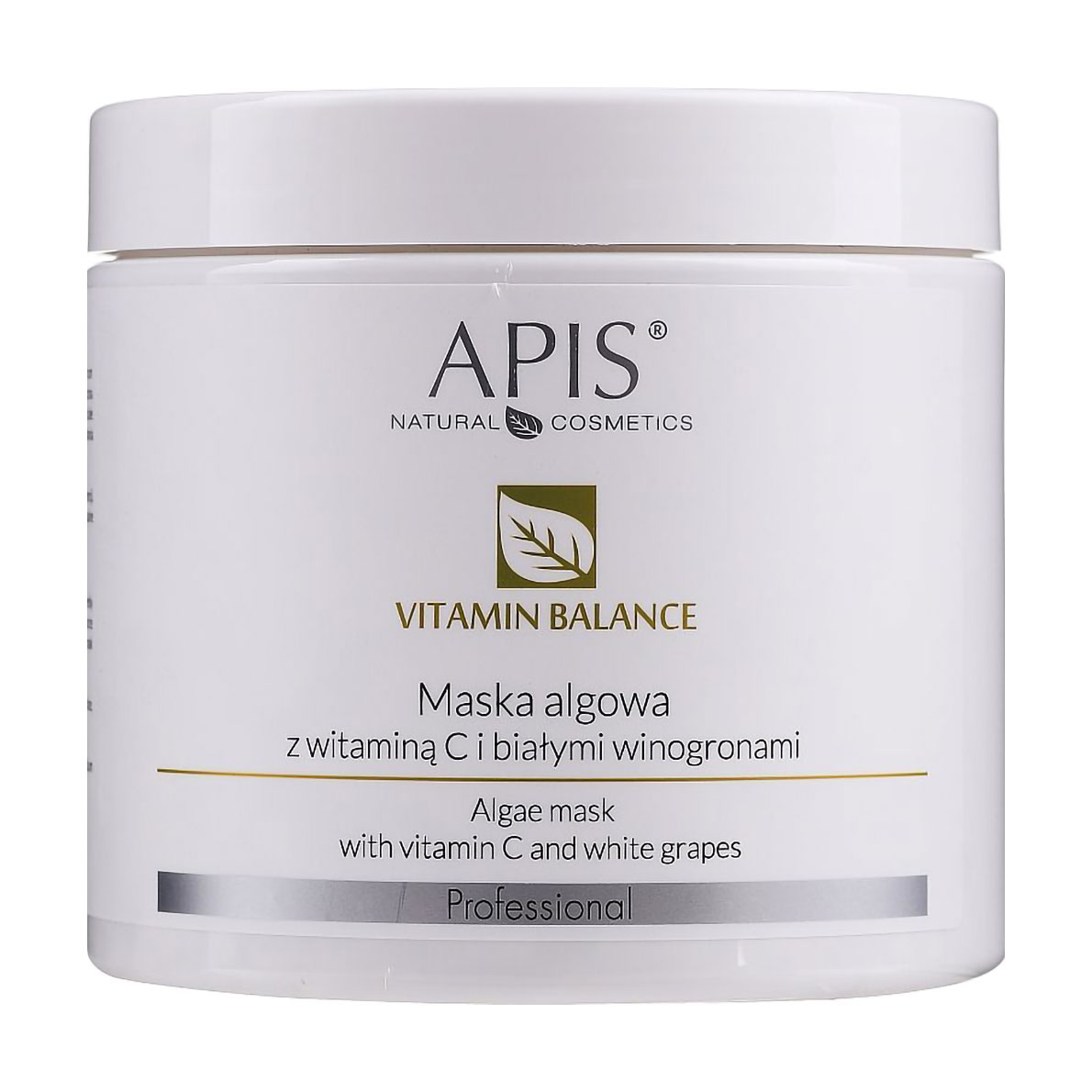 

Альгінатна маска для обличчя Apis Natural Cosmetics Professional Vitamin-Balance Algae Mask, 200 г