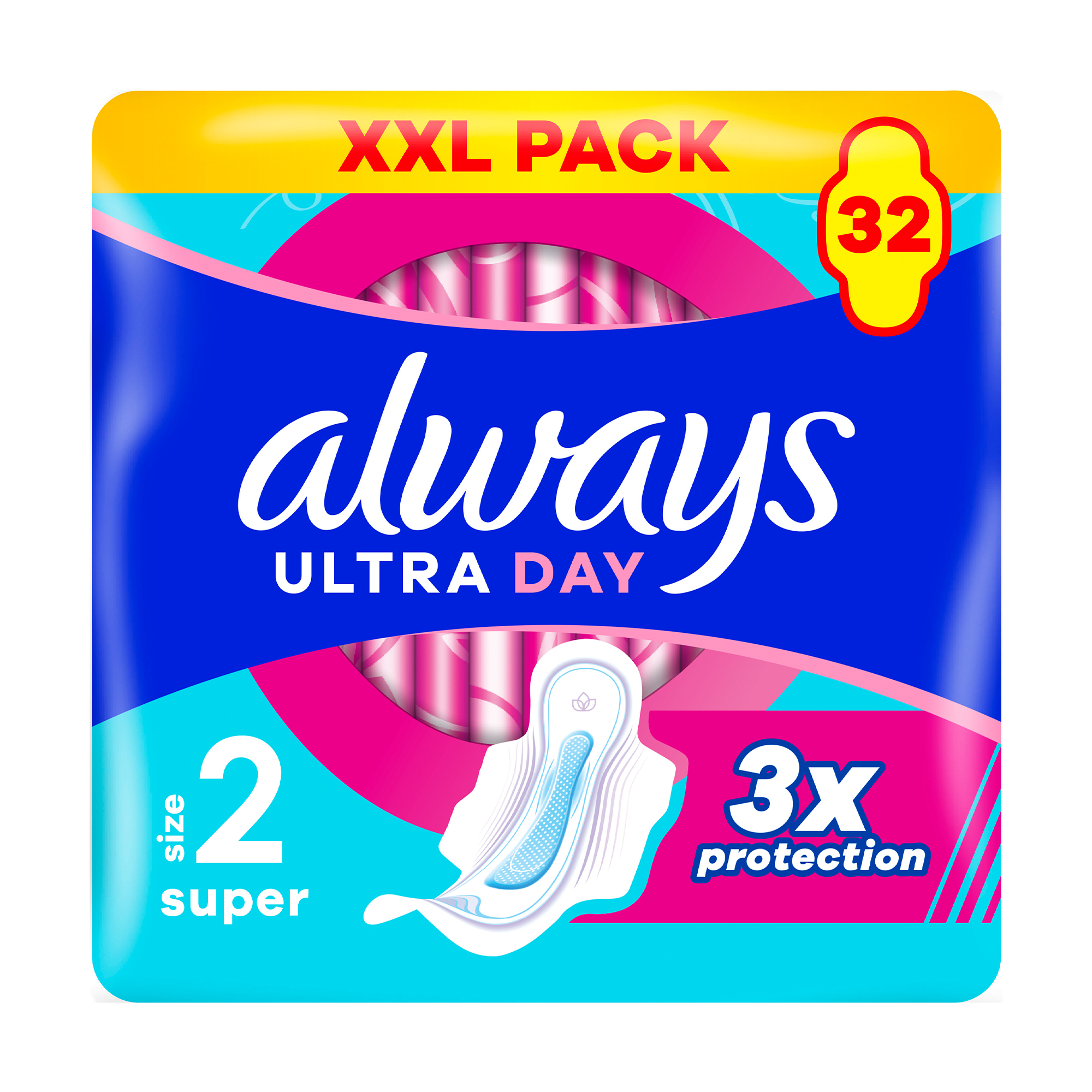 

Гігієнічні прокладки Always Ultra Day Super, розмір 2, 32 шт
