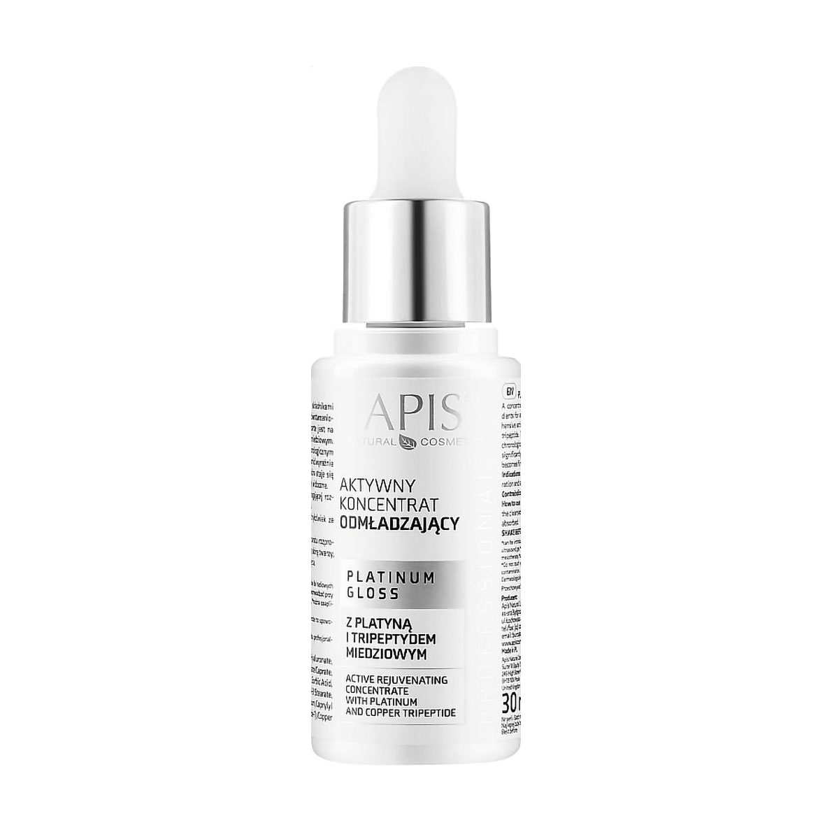 

Уцінка! Активний омолоджувальний концентрат для обличчя Apis Natural Cosmetics Platinum Gloss Active Rejuvenating Concentrate, 30 мл