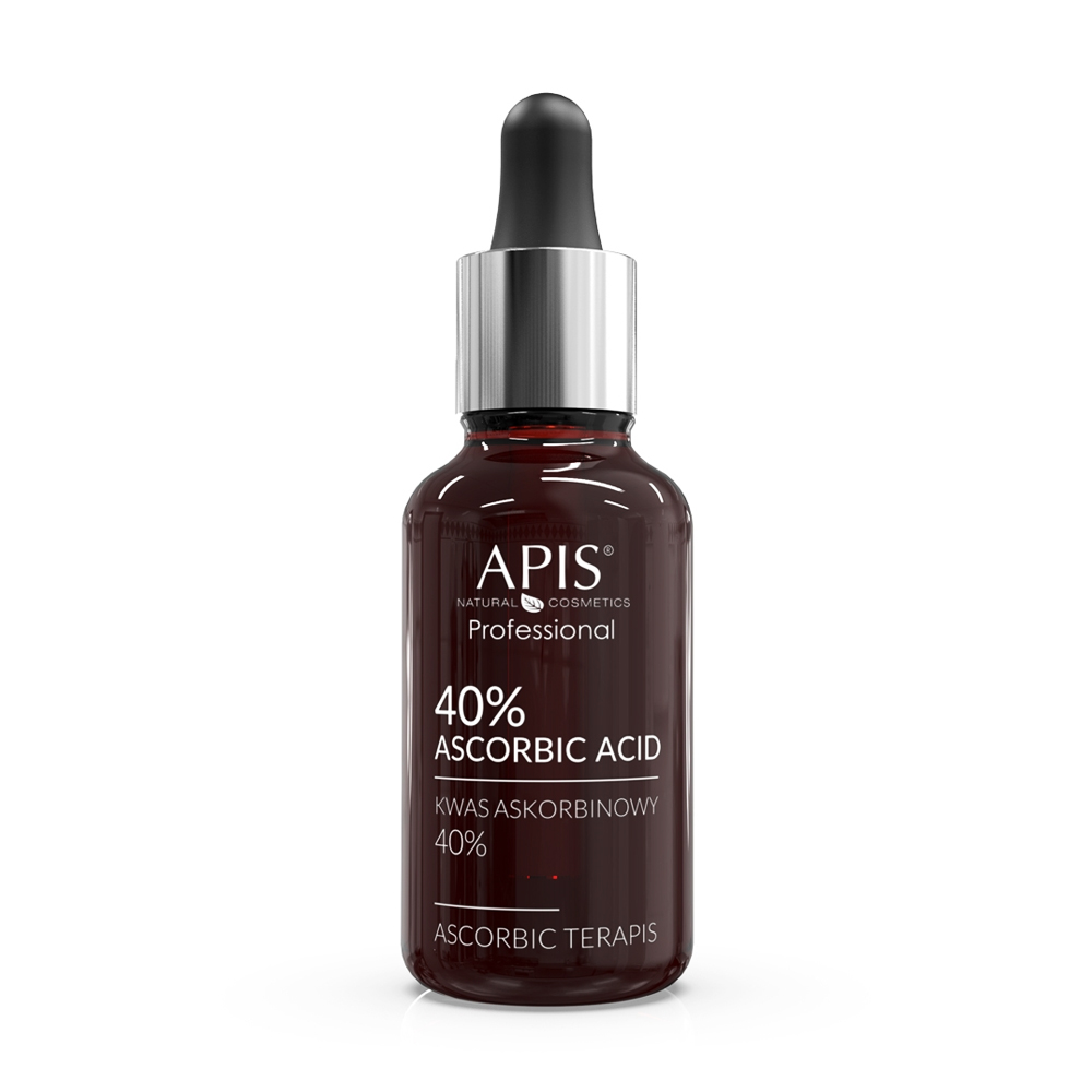 

Аскорбінова кислота Apis Natural Cosmetics Ascorbic Terapis Ascorbic Acid 40%, 30 мл