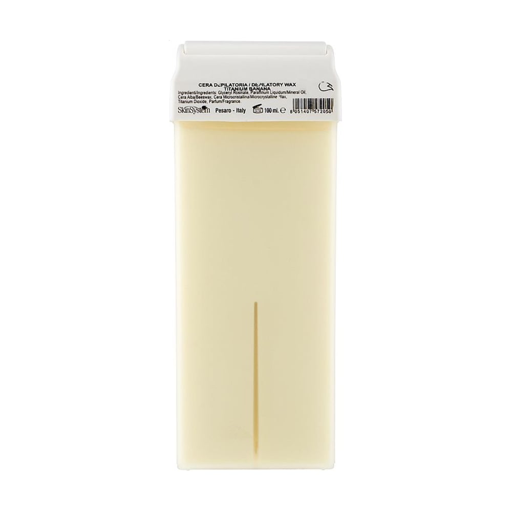 

Кремоподібний віск для депіляції Skin System The Titanium Depilatory Wax Банан, 100 мл