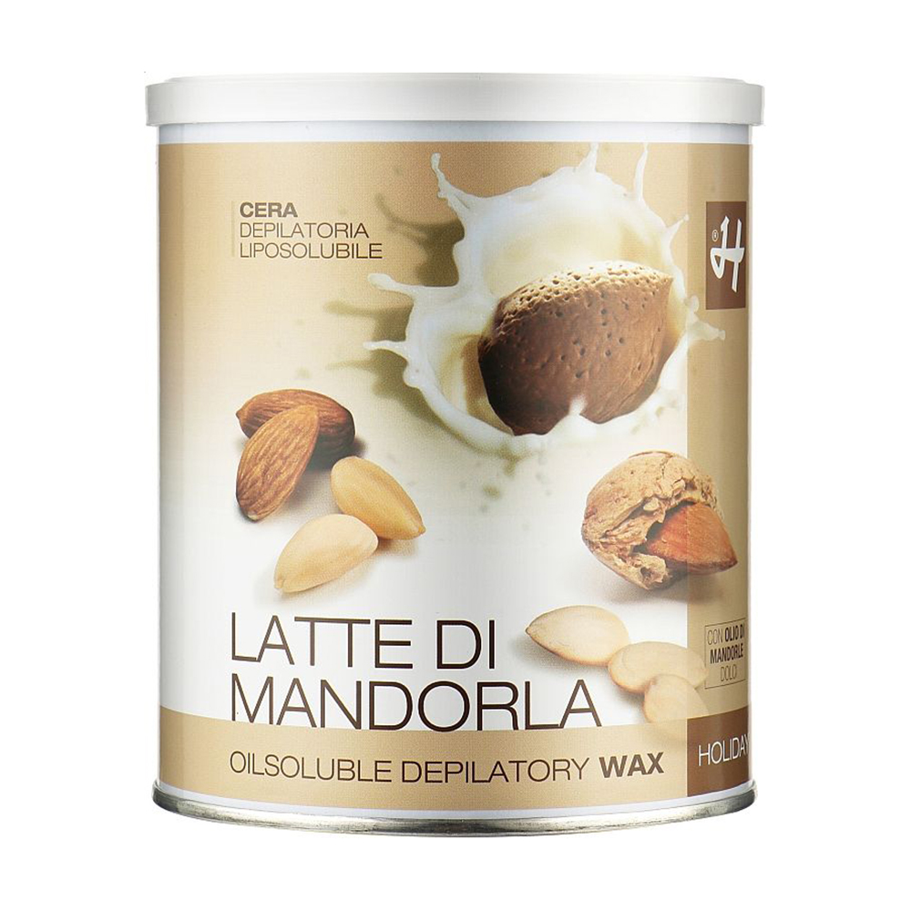 

Віск для депіляції Holiday Depilatory Wax Almond Milk Мигдальне молоко, 800 мл