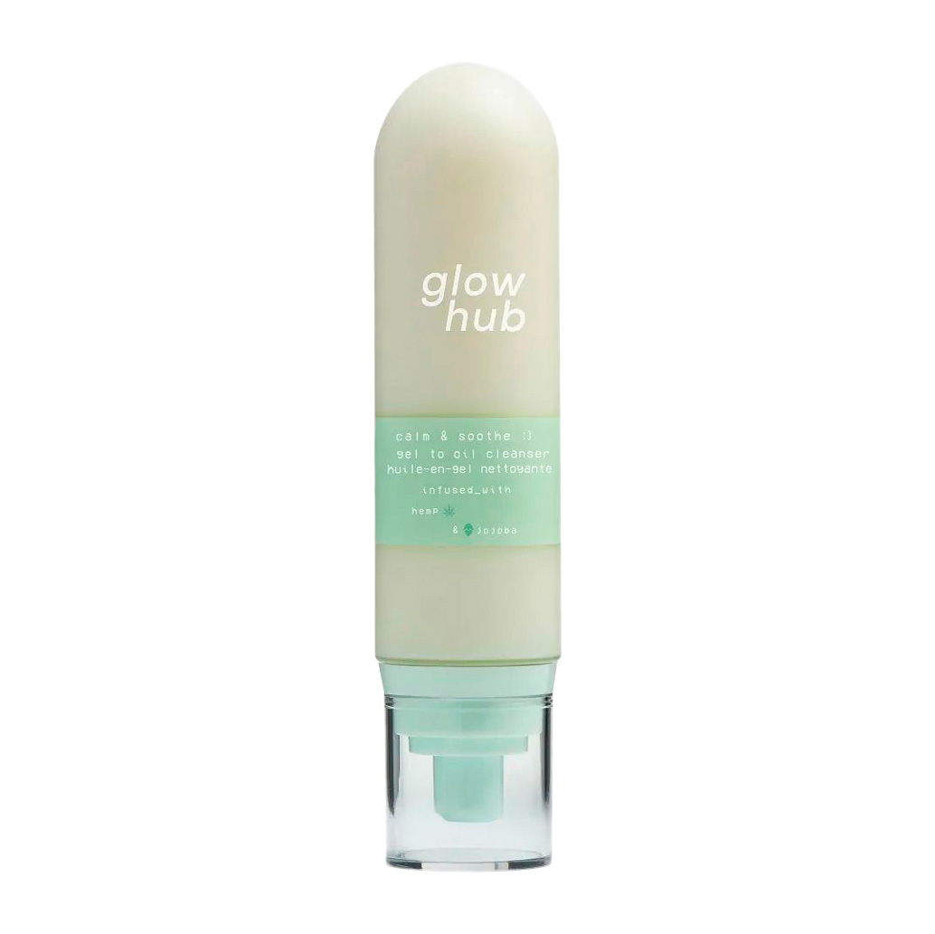 

Уцінка! Гідрофільний гель для очищення обличчя Glow Hub Calm & Soothe Gel to Oil Cleanser, 120 мл