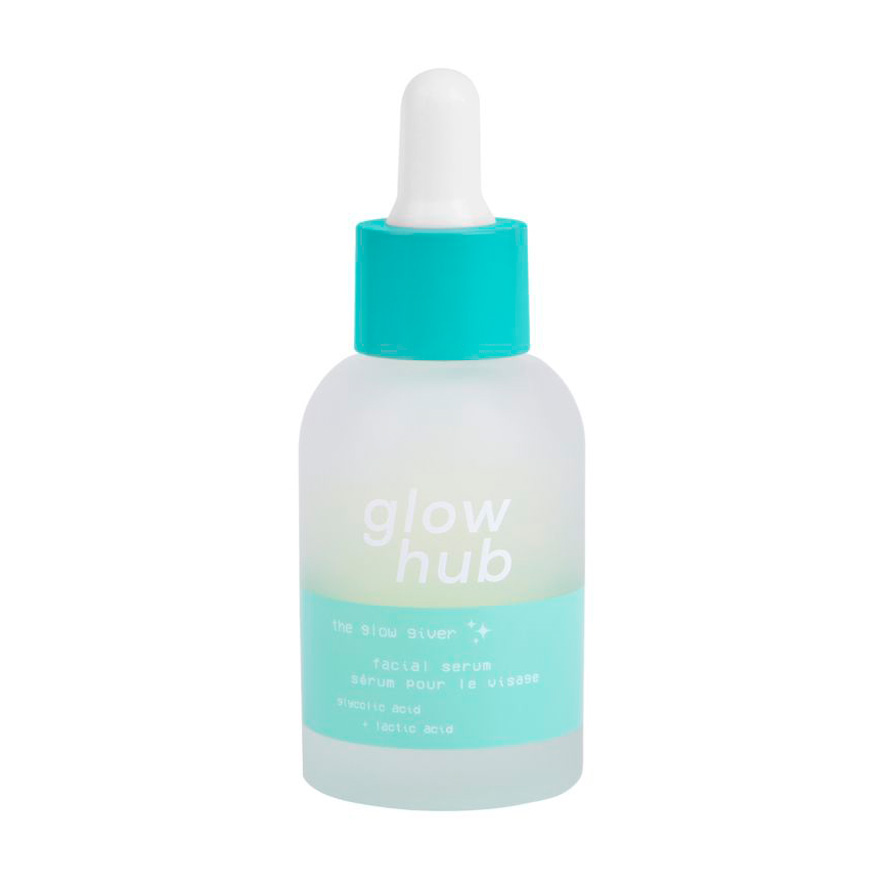 

Уцінка! Освітлювальна та омолоджувальна сироватка для обличчя Glow Hub The Glow Giver Facial Serum з кислотами, 30 мл