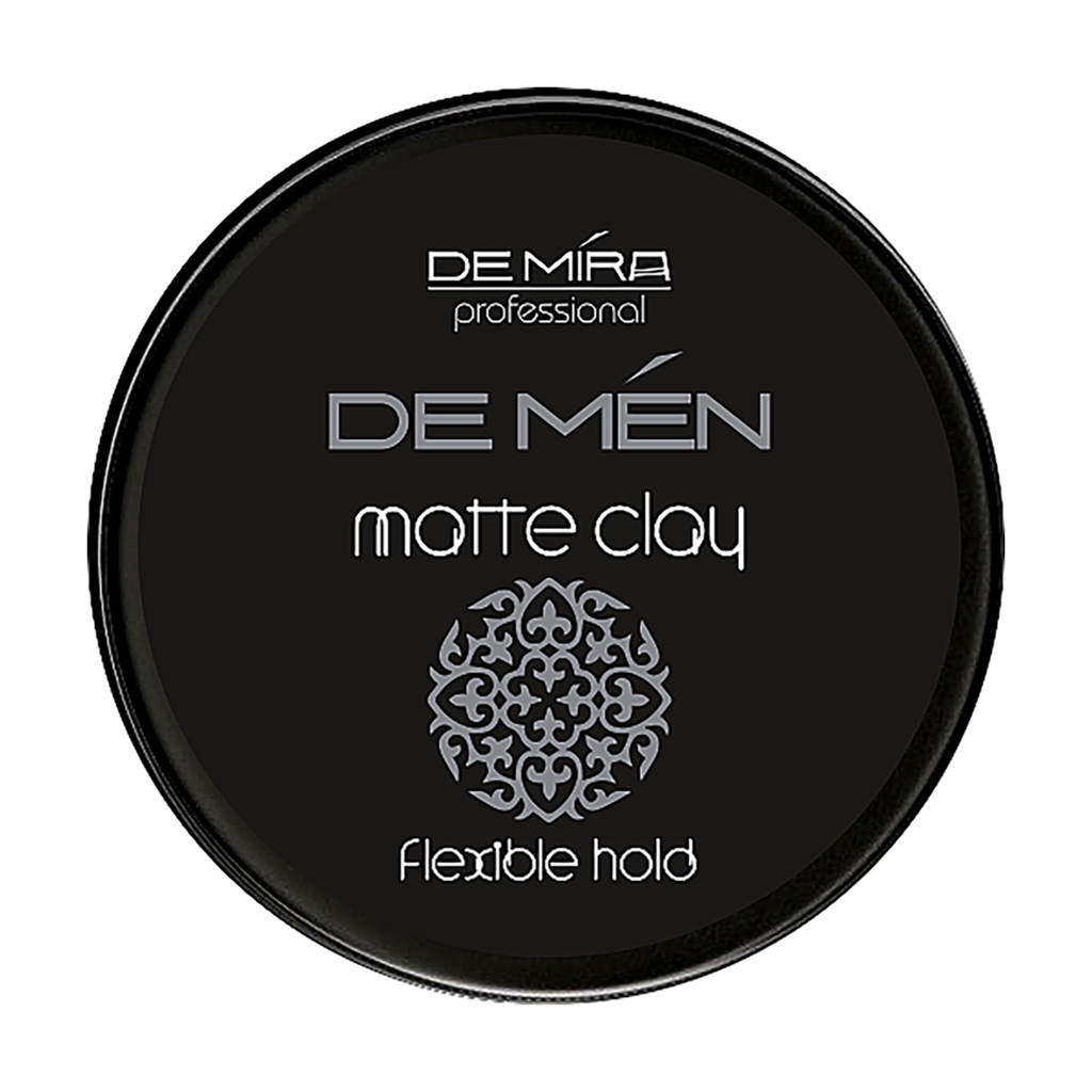 Уцінка! Матова глина для укладання волосся та бороди DeMira Professional DeMen Matte Clay, 100 мл