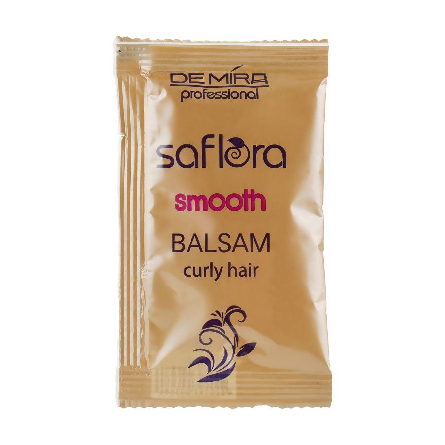 

Бальзам Demira Professional Saflora Smooth Balsam для випрямлення хвилястого волосся, 15 мл (саше)