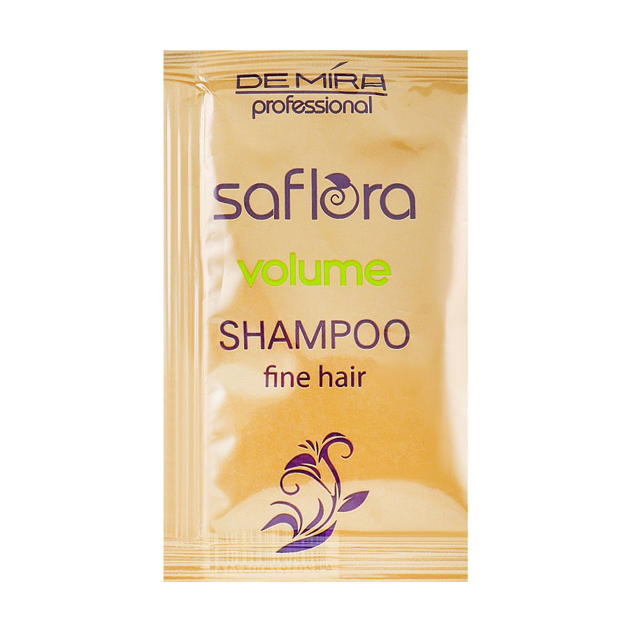 

Уцінка! Шампунь Demira Professional Saflora Volume Shampoo для надання об'єму волоссю, 15 мл (саше)