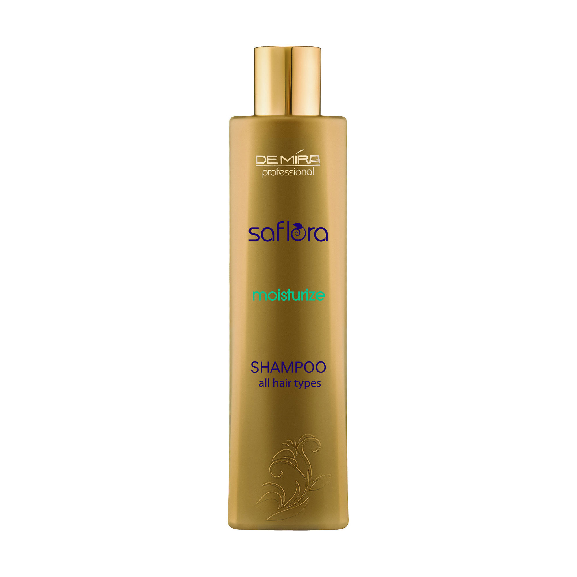 

Уцінка! Зволожувальний шампунь Demira Professional Saflora Moisturize Shampoo для всіх типів волосся, 300 мл