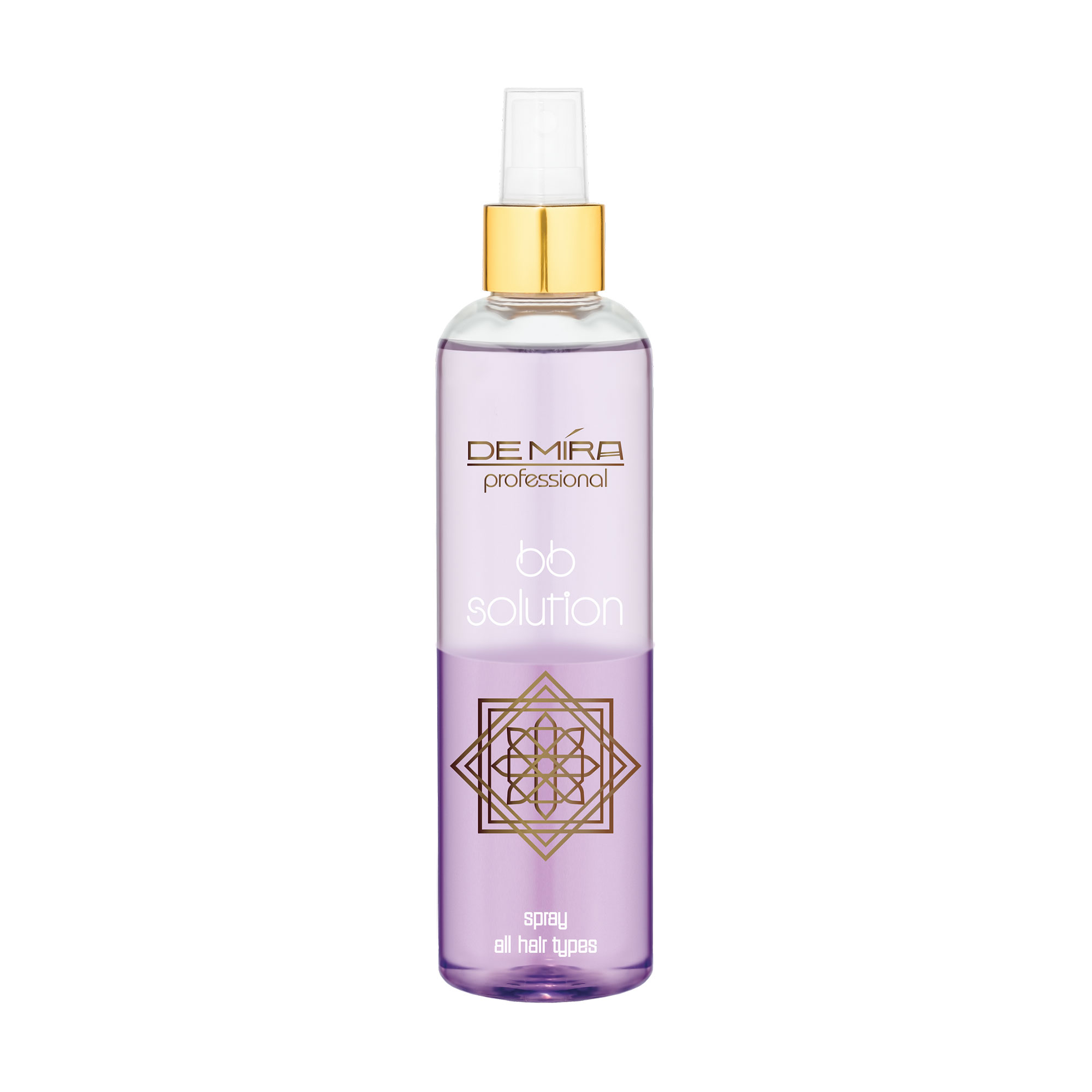 

Уцінка! Двофазний спрей DeMira Professional BB Solution Hair Spray для всіх типів волосся, 250 мл