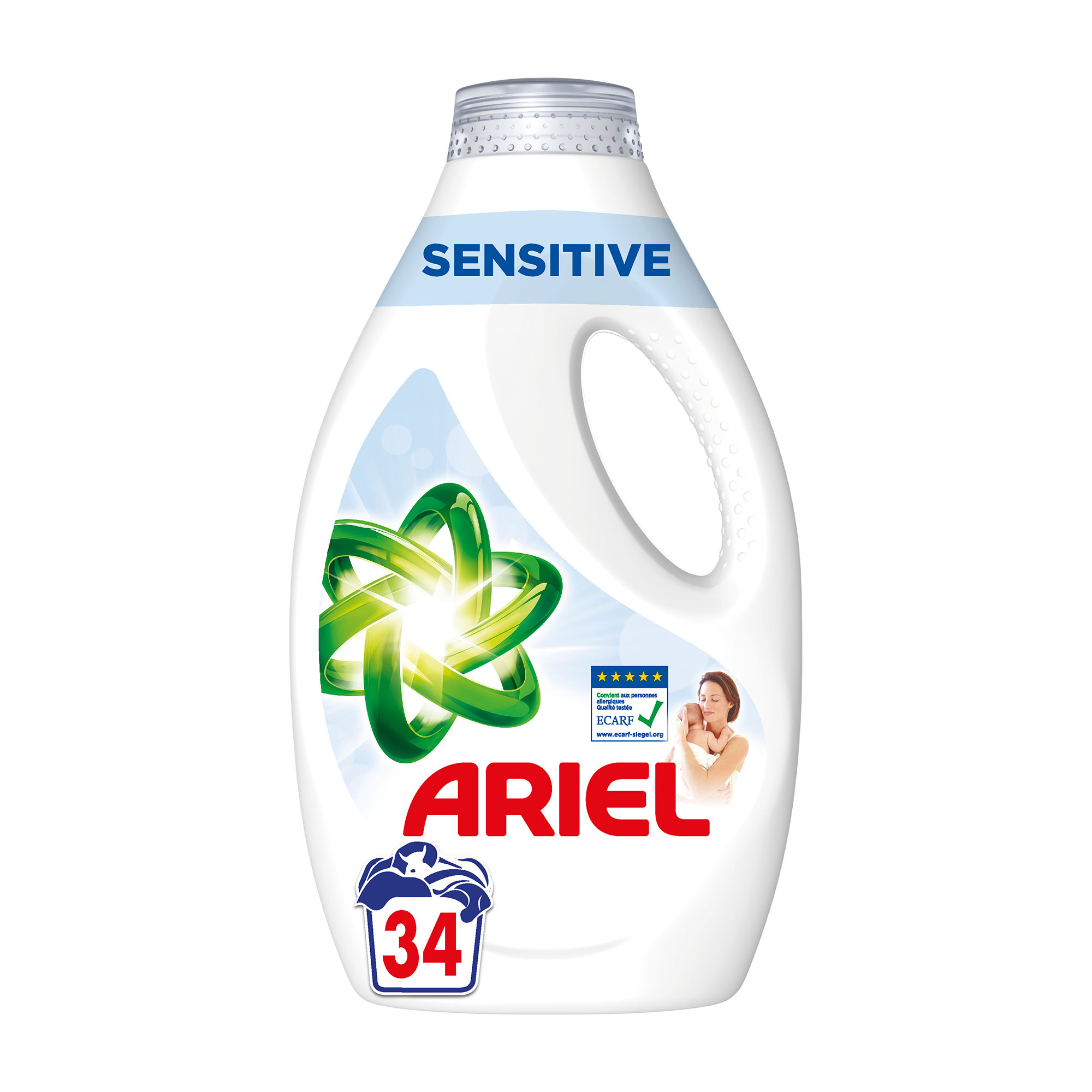 

Уцінка! Гель для прання Ariel Sensitive Skin Clean & Fresh для чутливої шкіри, 34 цикли прання, 1.7 л