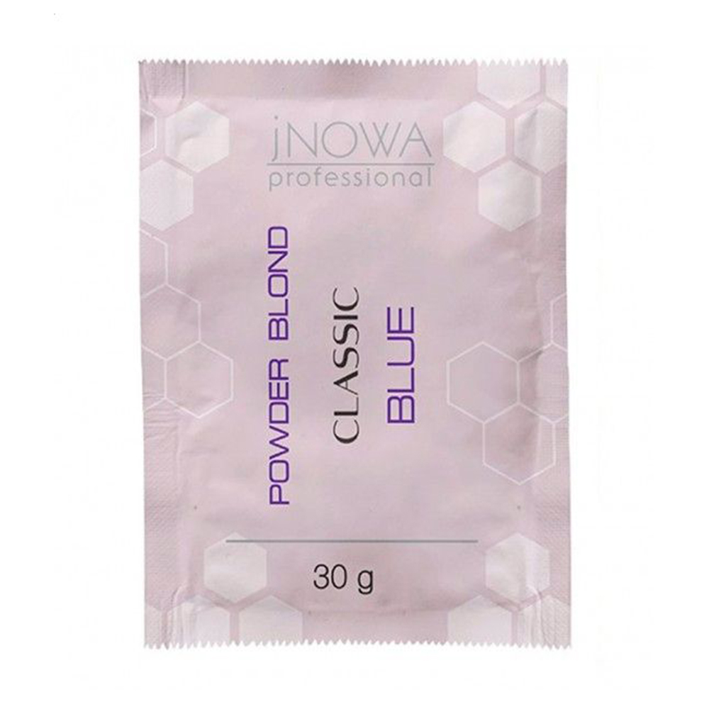 

Уцінка! Освітлювальна пудра для волосся jNOWA Professional Blond Classic Powder Lightener з антижовтим ефектом, синя, 30 г