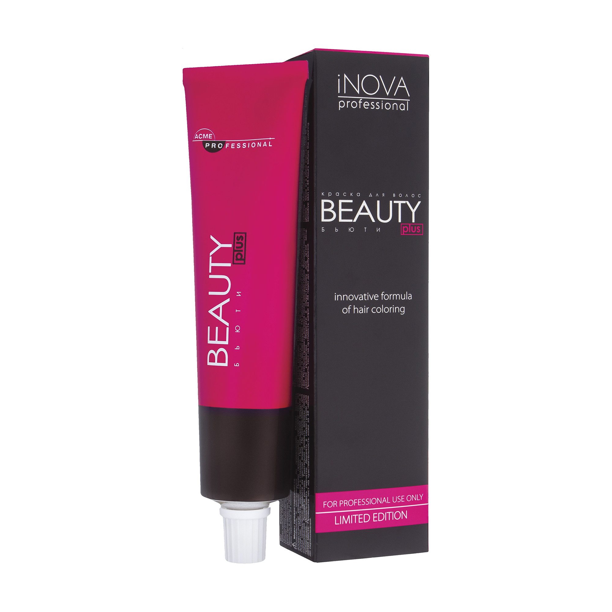 

Тонувальна фарба-ламінація для волосся jNOWA Professional Beauty Plus 9/8 - Перлинний, 75 мл
