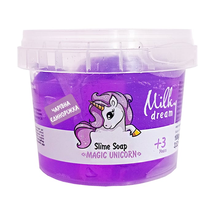 

Дитяче мило-слайм Milky Dream Kids Чарівна Єдиноріжка, 100 г