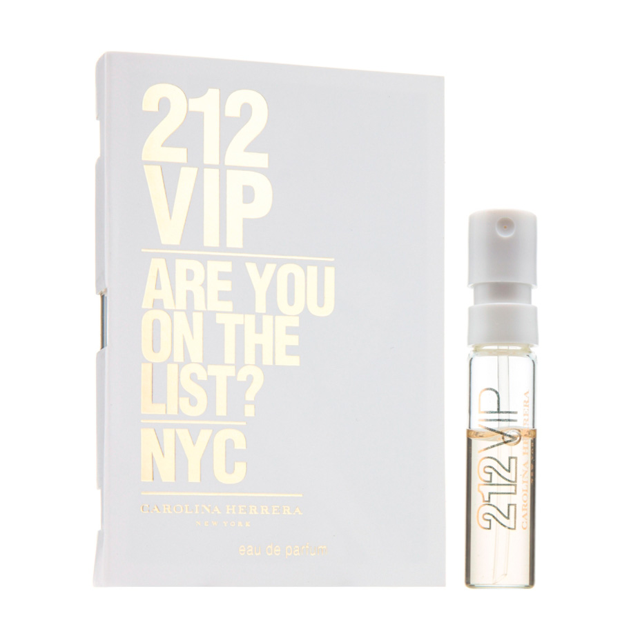 

Carolina Herrera 212 VIP Парфумована вода жіноча, 1.5 мл (пробник)