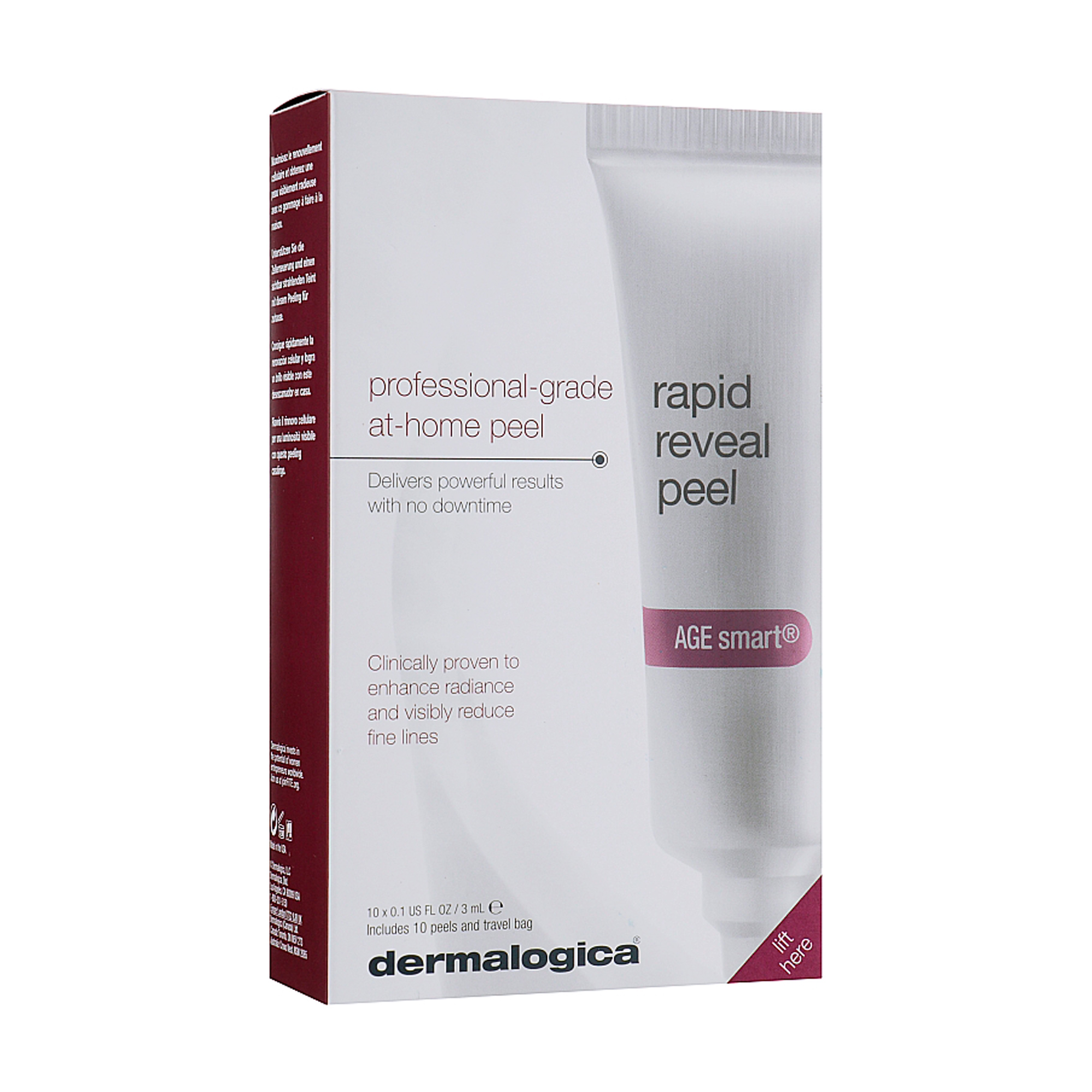 

Пілінг для обличчя Dermalogica Age Smart Rapid Reveal Peel Швидке оновлення шкіри, 10*3 мл