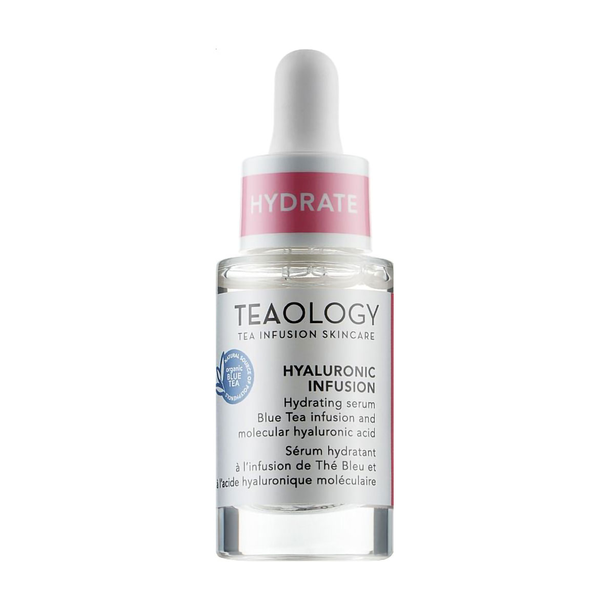 

Уцінка! Зволожувальна сироватка для обличчя Teaology Hyaluronic Infusion Hydrating Serum з гіалуроновою кислотою, 15 мл