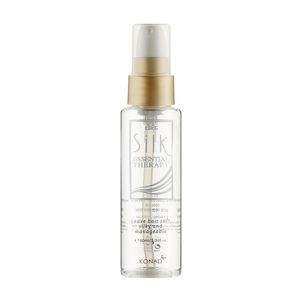 

Уцінка! Есенція для регенерації та зволоження волосся Konad Iloje Silk Essential Therapy, 60 мл