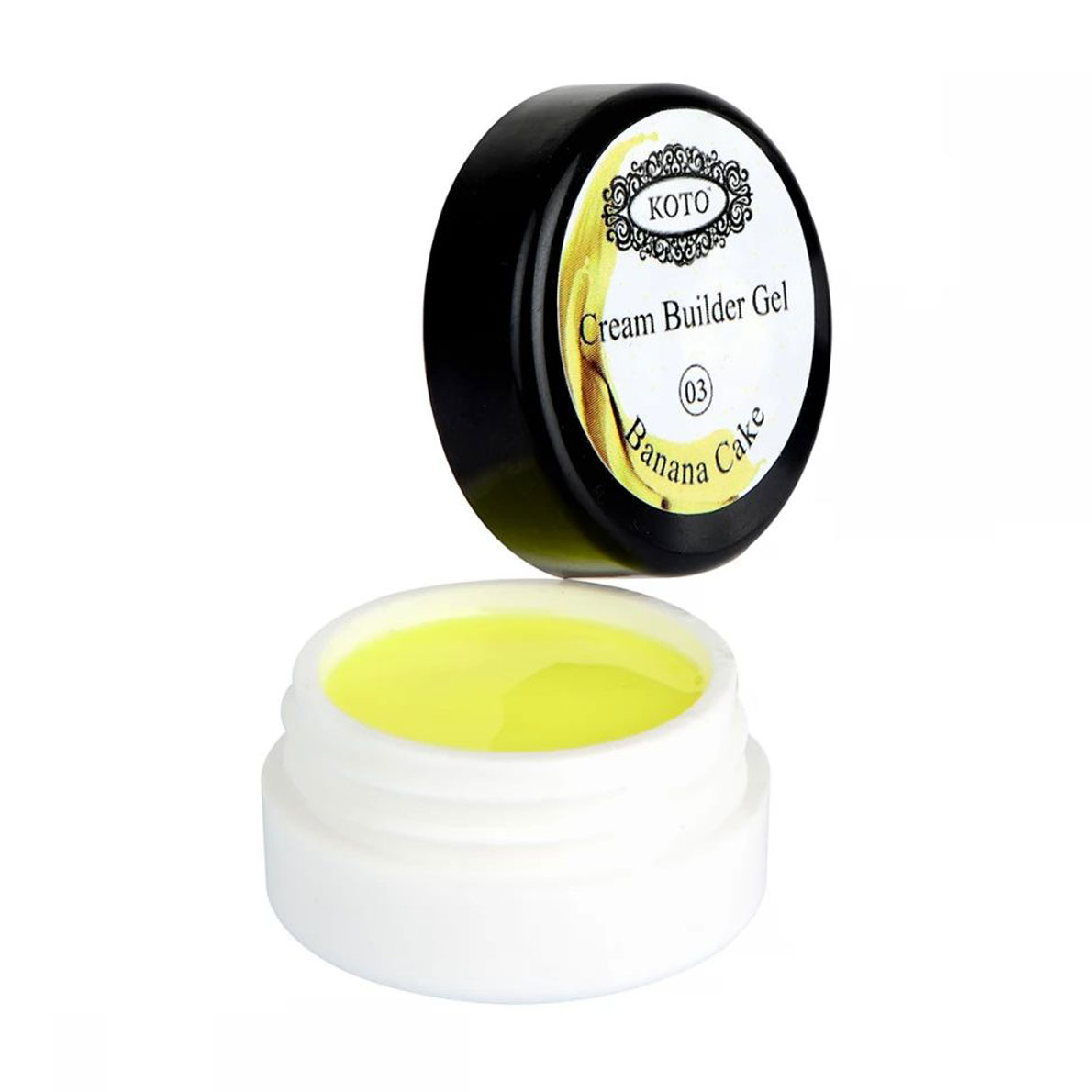 

Уцінка! Будівельний крем-гель для нігтів KOTO Cream Builder Gel 03 Banana Cake, 5 мл
