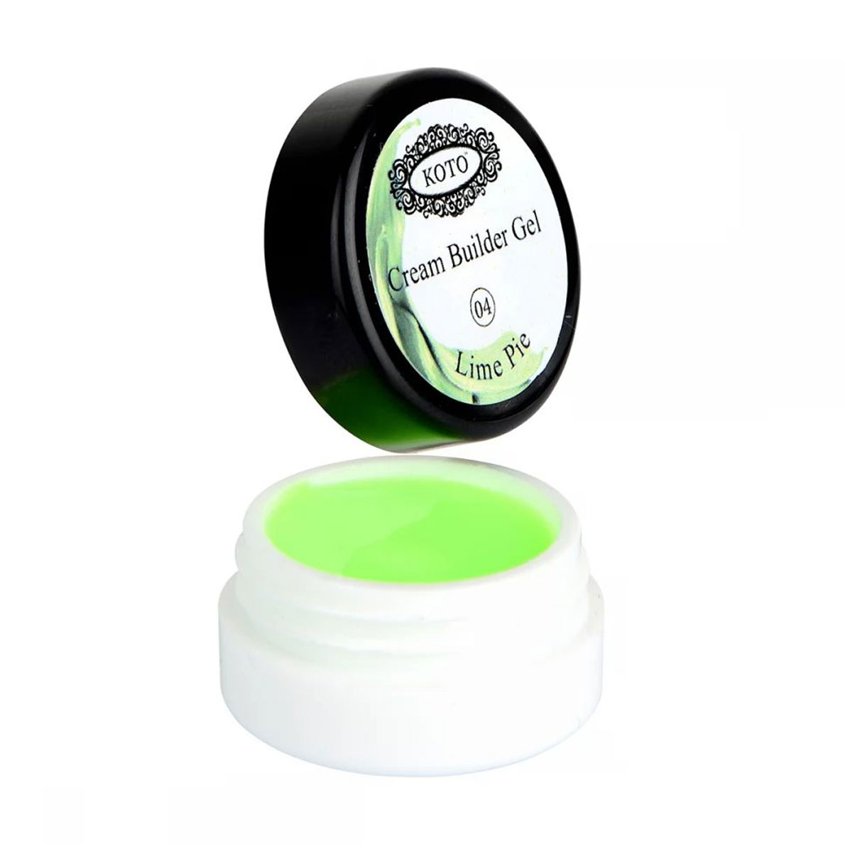 

Будівельний крем-гель для нігтів KOTO Cream Builder Gel 04 Lime Pie, 5 мл
